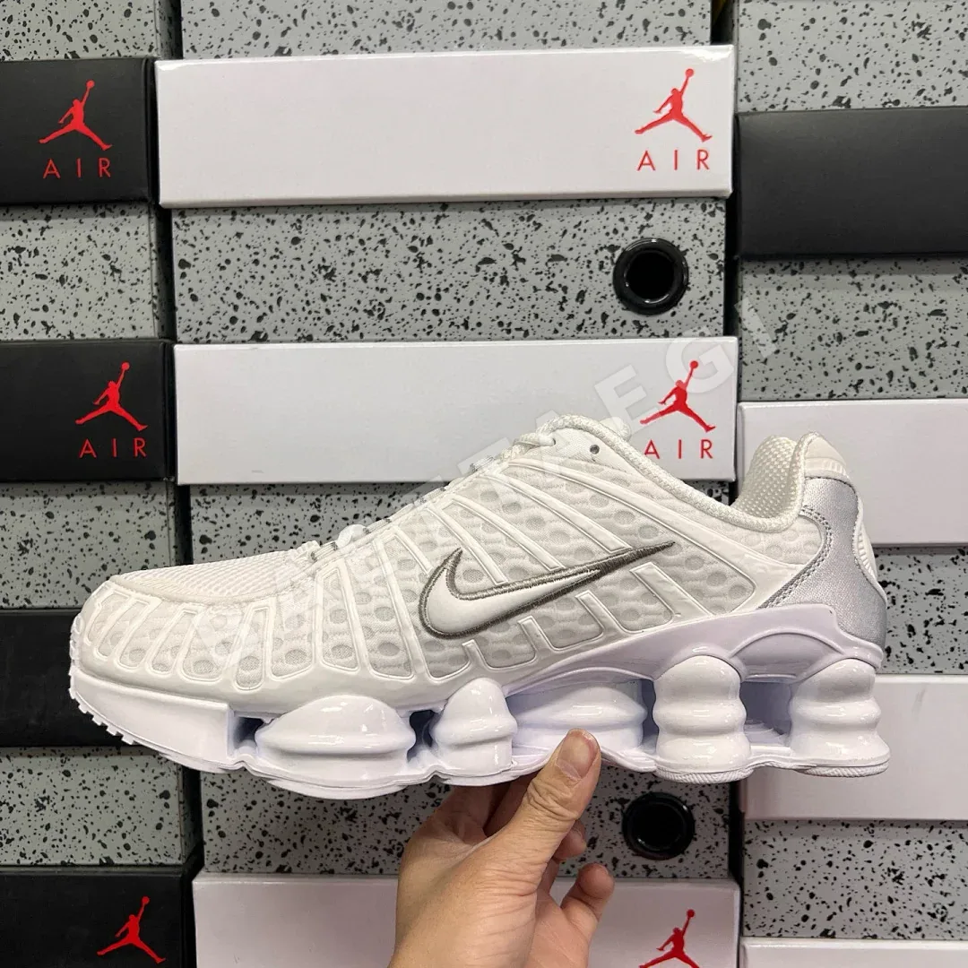 나이키 [MAX] 샥스 TL AV3595-100 201244 Nike Shox TL White Metallic Silver 상세 이미지 9