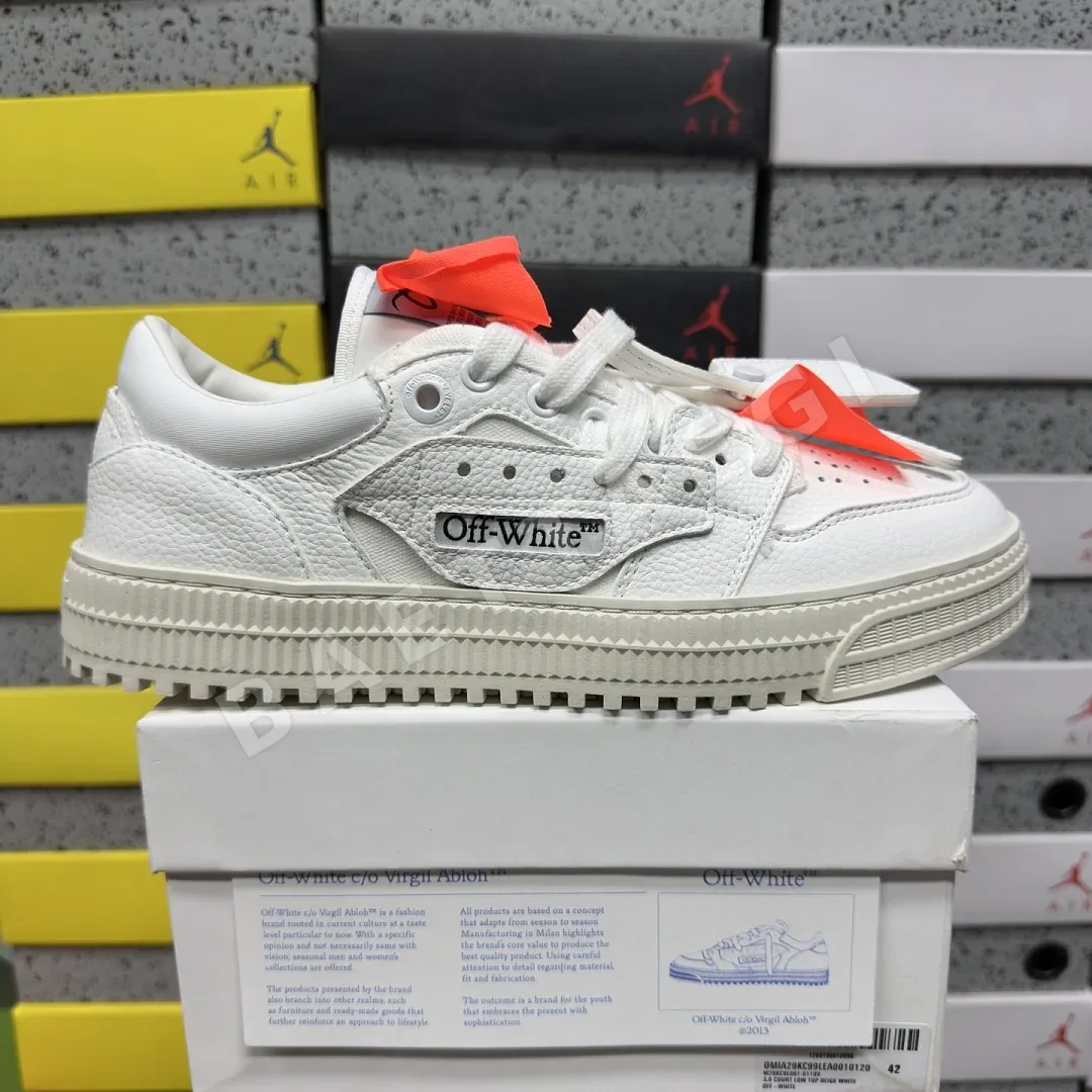 오프화이트 3.0 오프 코트 로우 올화이트 202515 Off White 3.0 Off Court Low