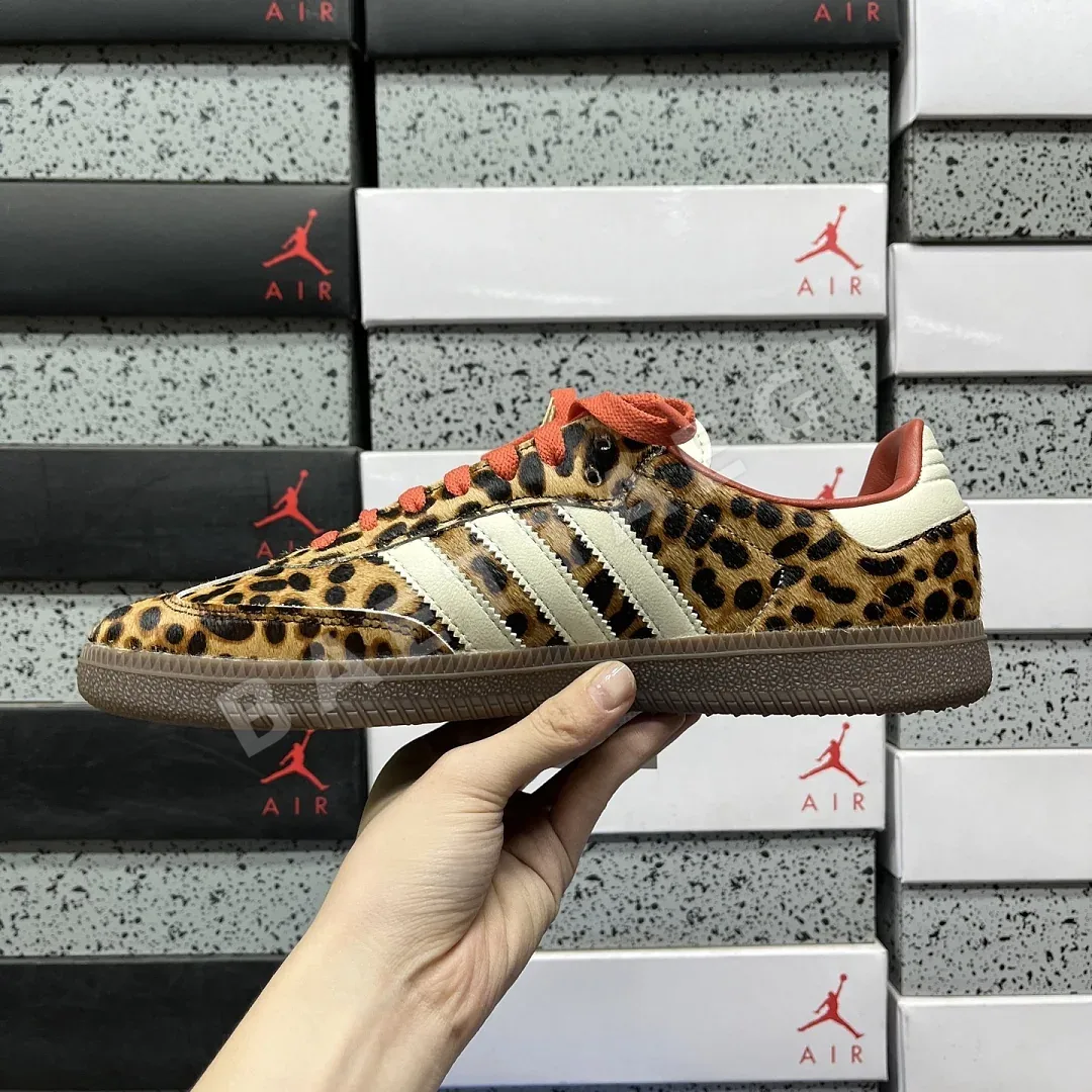 아디다스 [GOD] 삼바 OG JI2734 200849 Adidas Samba OG Preloved Red Leopard 상세 이미지 9