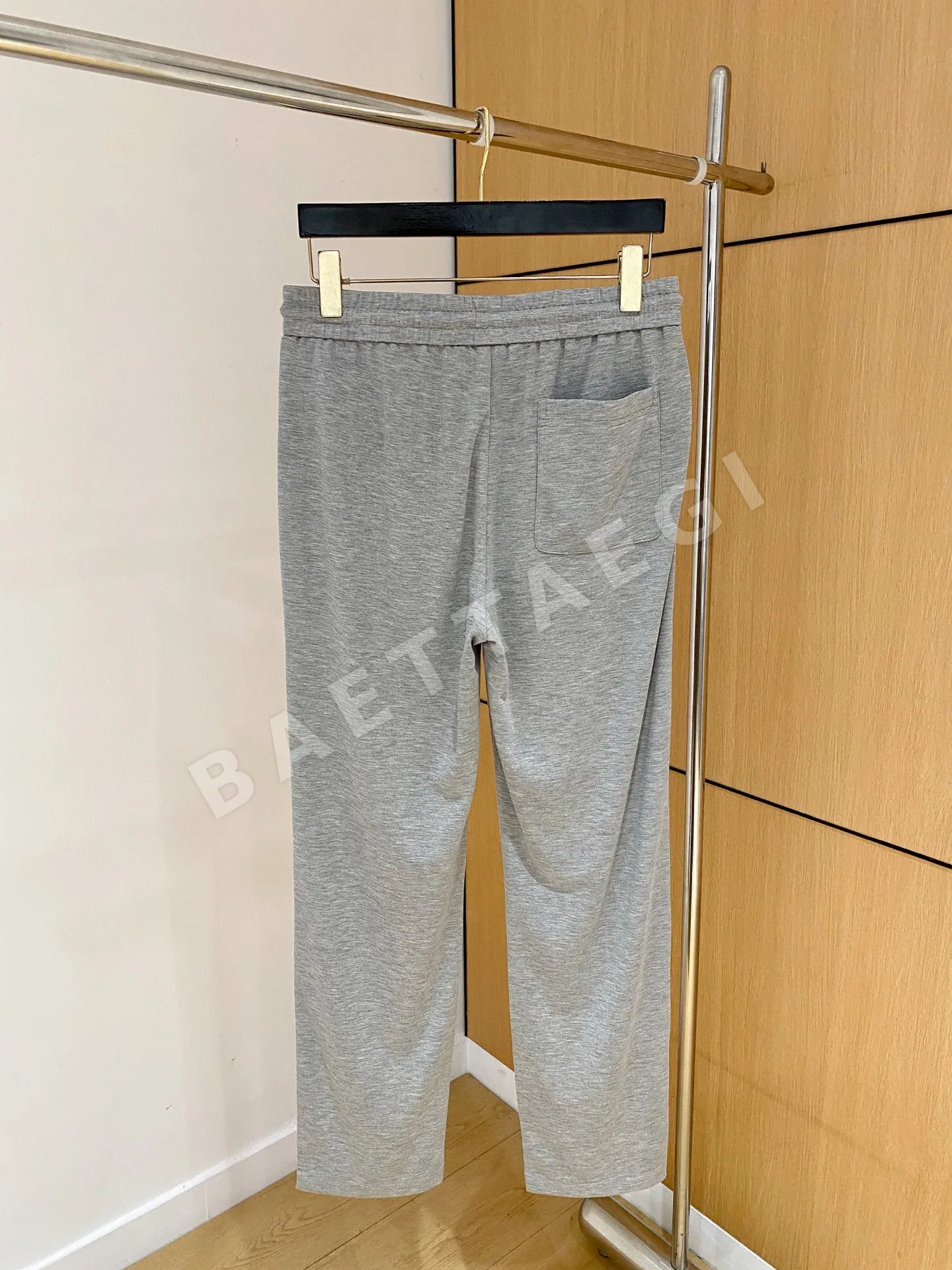 브루넬로쿠치넬리 에어리 라이스 그레인 체크 남성 바지 상세 이미지 10
