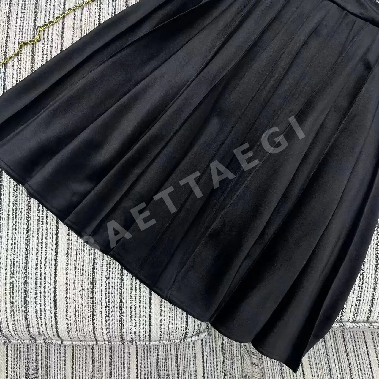 디올 플리츠 미디 스커트 상세 이미지 6