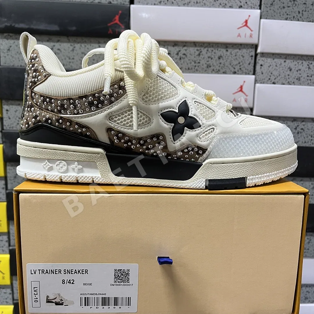 루이비통 [D1] V3 10 아이보리 브라운 205864 Louis Vuitton V3-10