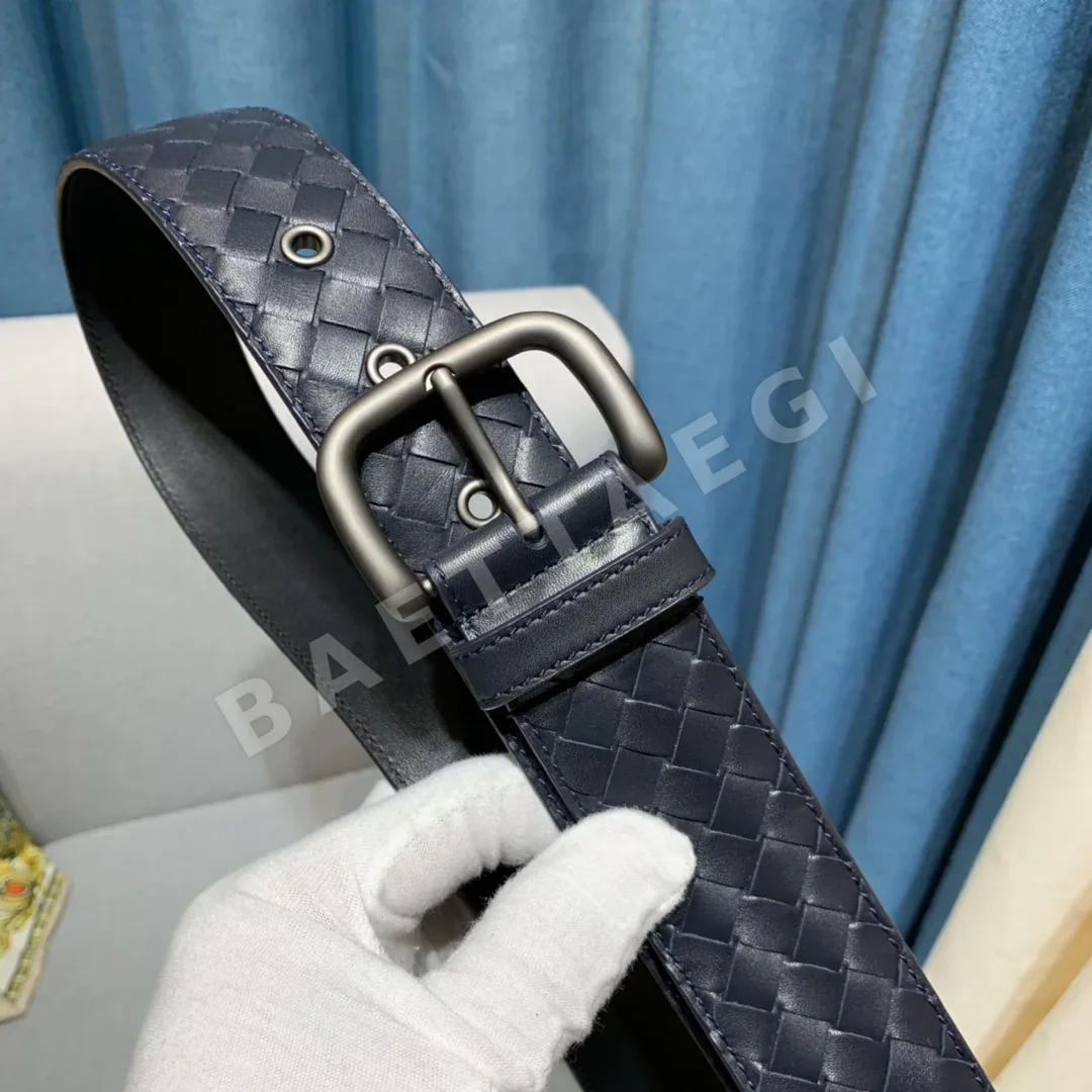 보테가베네타 핸드위브 가죽 벨트 상세 이미지 2