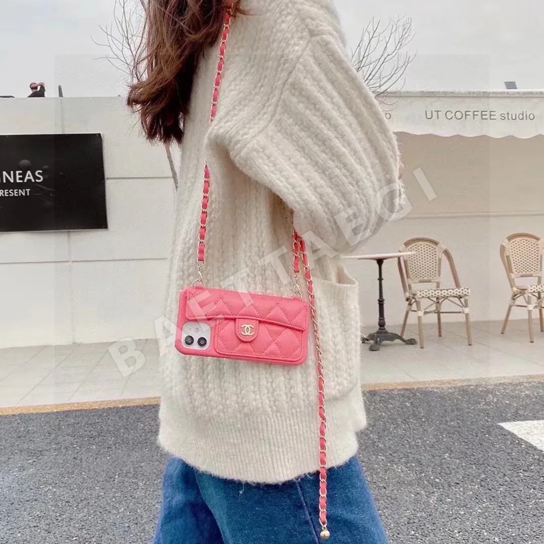 샤넬 체인 스마트폰 케이스 168518