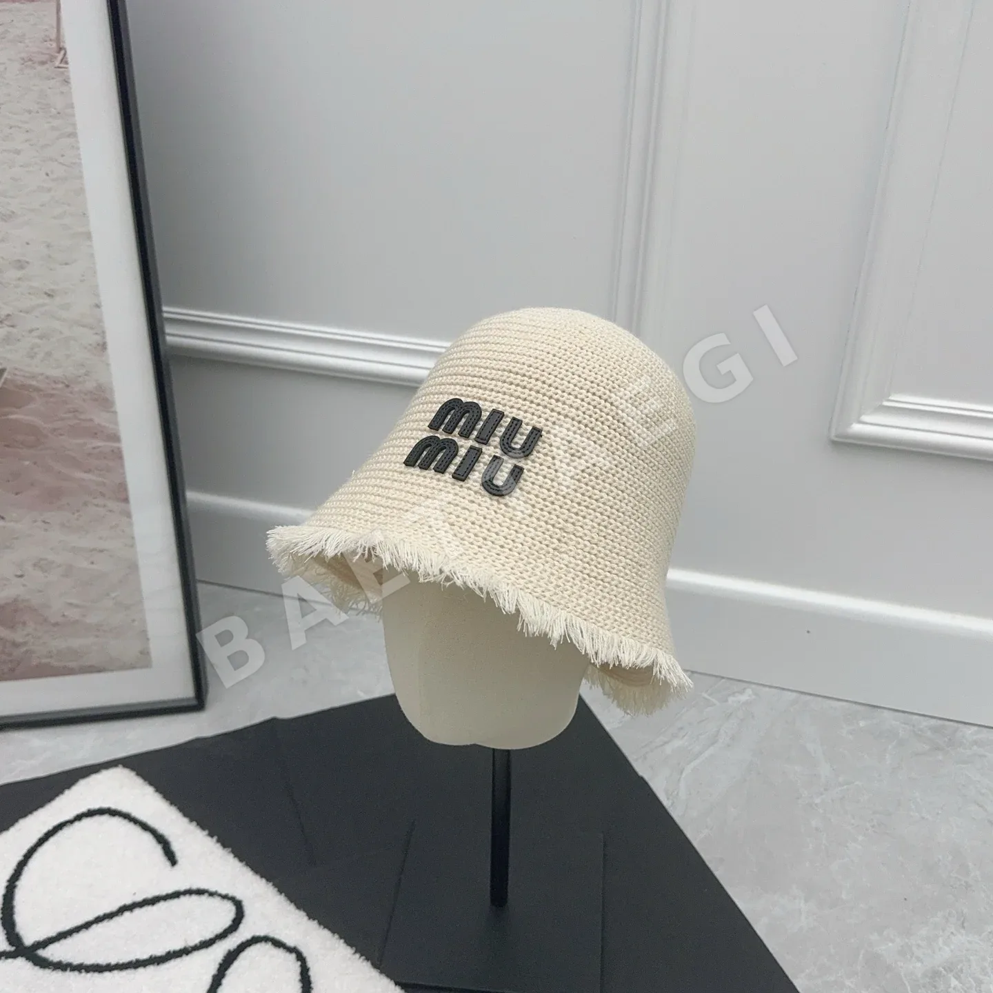 미우미우 모자 80915 Miu Miu Cap 상세 이미지 2