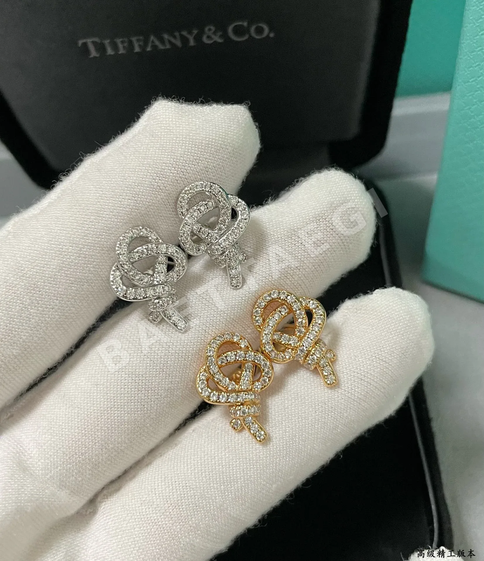 티파니 T 노트 키 18K 골드 다이아몬드 목걸이 상세 이미지 2