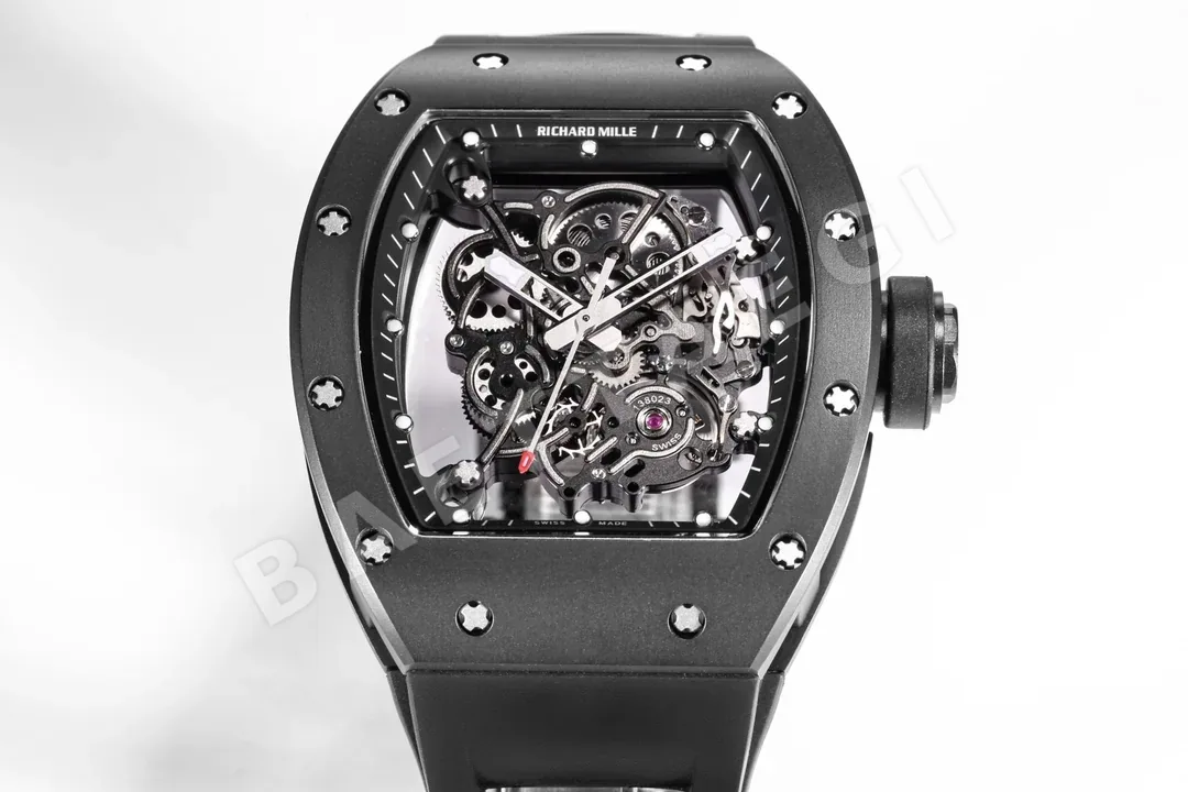 리차드밀 RM055 BBR 공장 화이트 RMUL 2 무브먼트 세라믹 사파이어 남성 시계 레플리카 44815 Richard Mille 상세 이미지 4