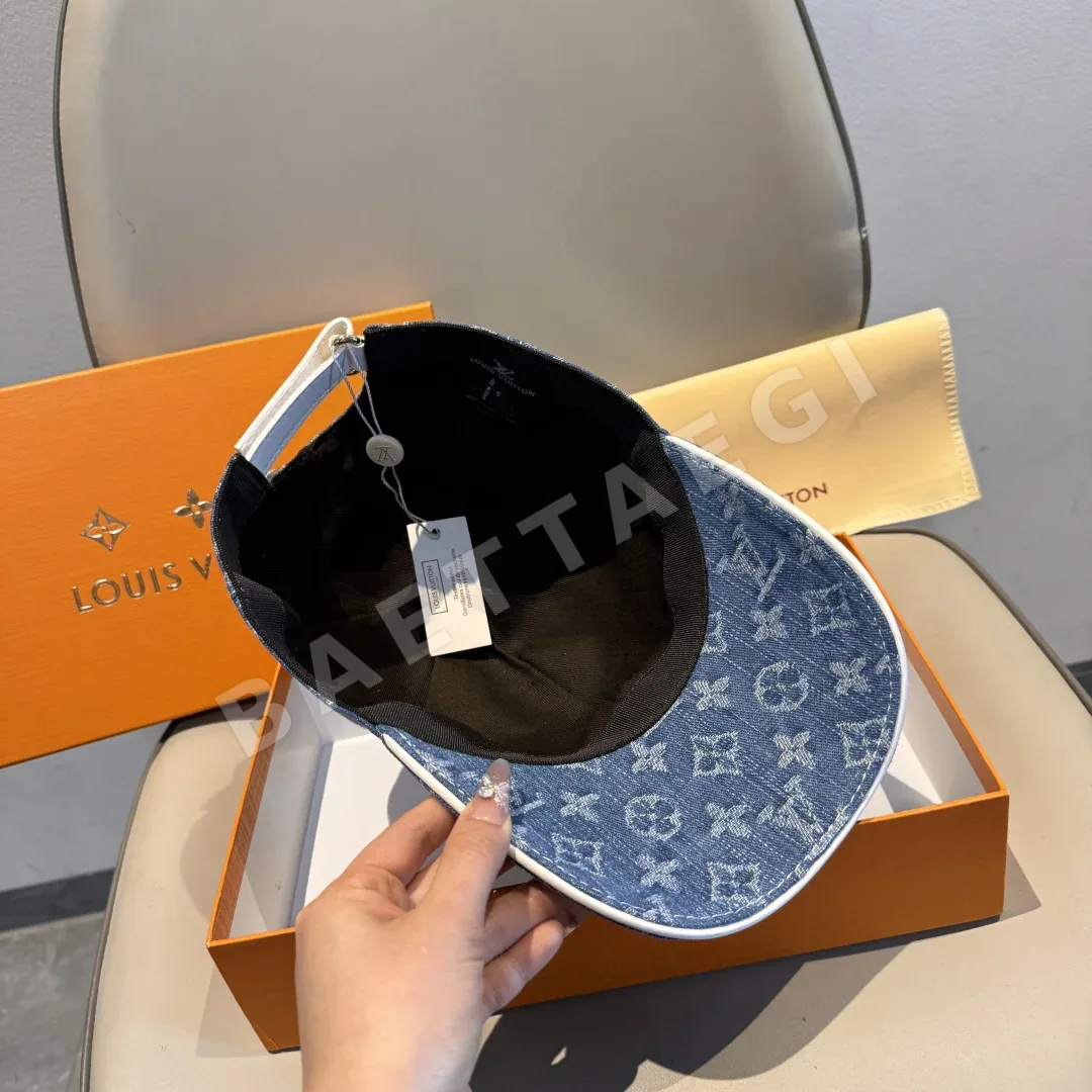 루이비통 LV 데님 자카드 야구모자 상세 이미지 7