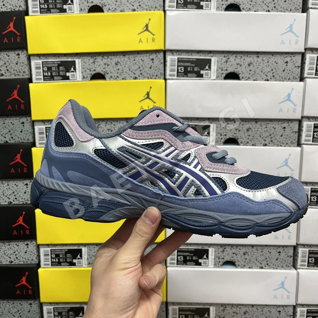 아식스 [GX] 젤 NYC 1203A785-400 200532 Asics Gel-NYC Blue Pink Silver 상세 이미지 9