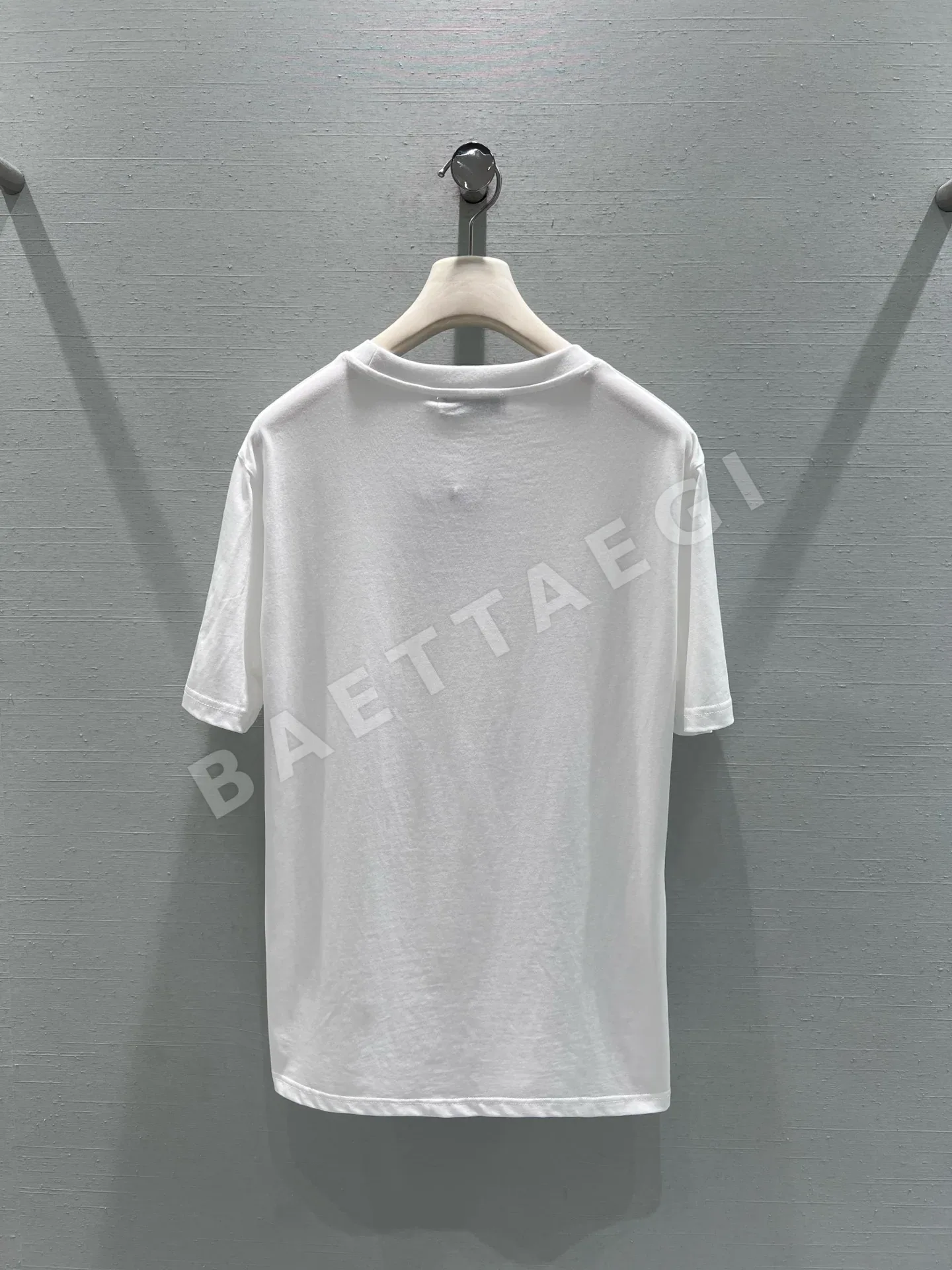 디올 별하늘 자수 여성 반팔 티셔츠 상세 이미지 2