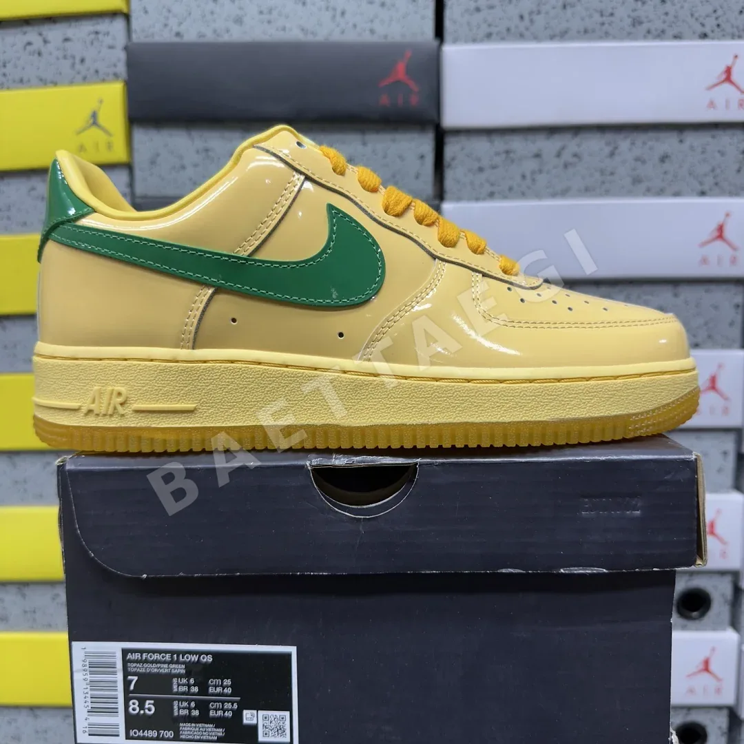 나이키 [G] 에어 포스 1 로우 IO4489-700 201892 Nike Air Force 1 Low Patent Leather Topaz