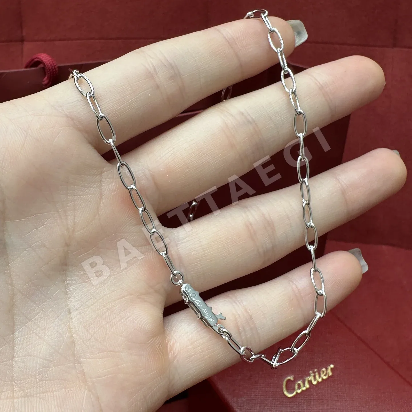 까르띠에 쥬스트 앙 쿨 풀다이아몬드 네일 목걸이 상세 이미지 4