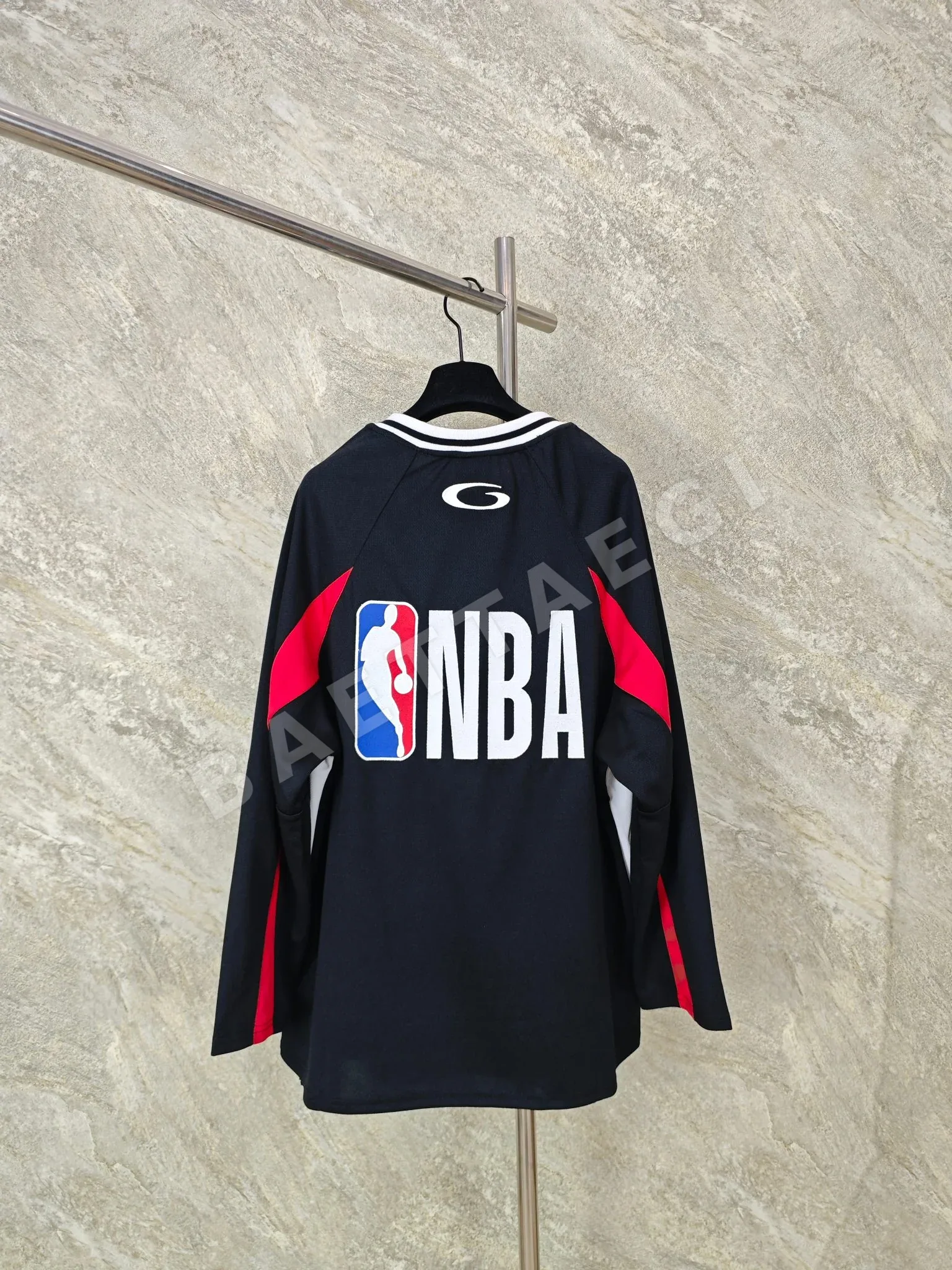 발렌시아가 NBA 콜라보 남성 긴팔 저지 상세 이미지 2