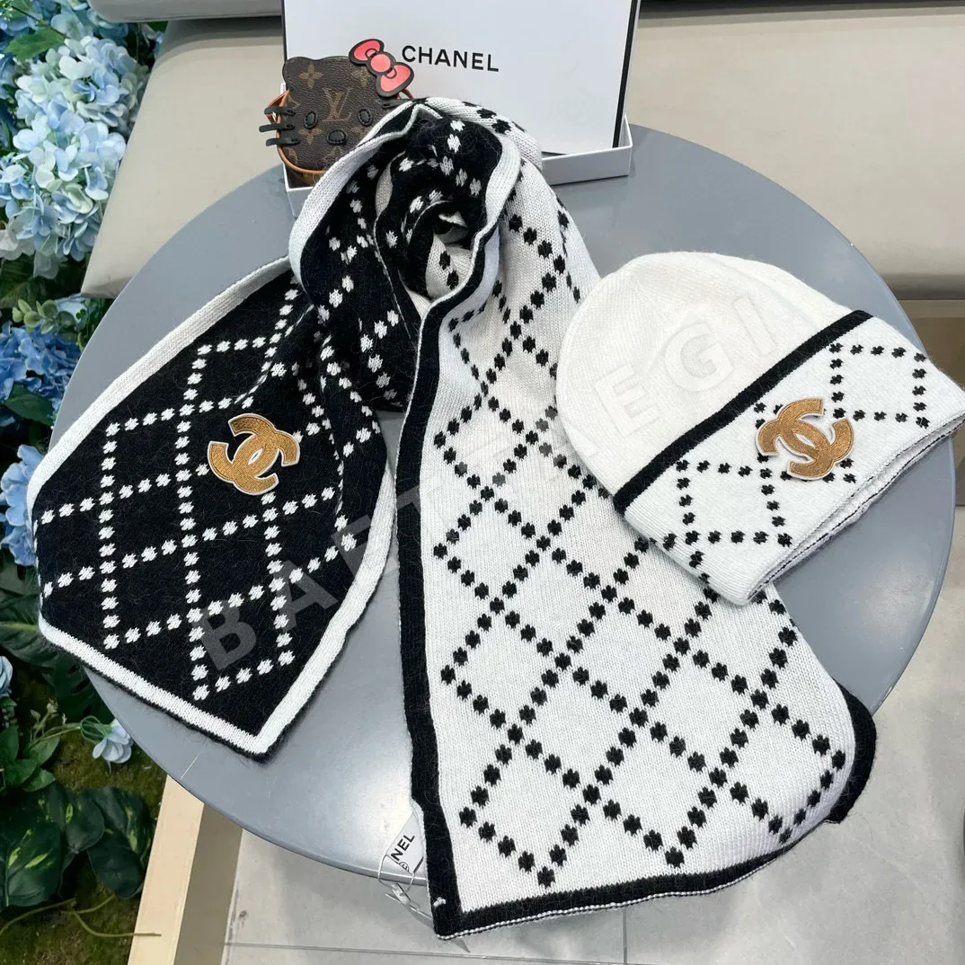 샤넬 모자 머플러 세트 상세 이미지 7