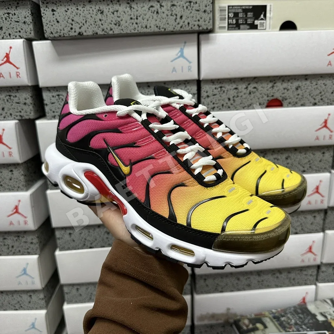 나이키 [DF] 에어 맥스 플러스 DX0755-600 201342 Nike Air Max Plus Yellow Pink Gradient 상세 이미지 7