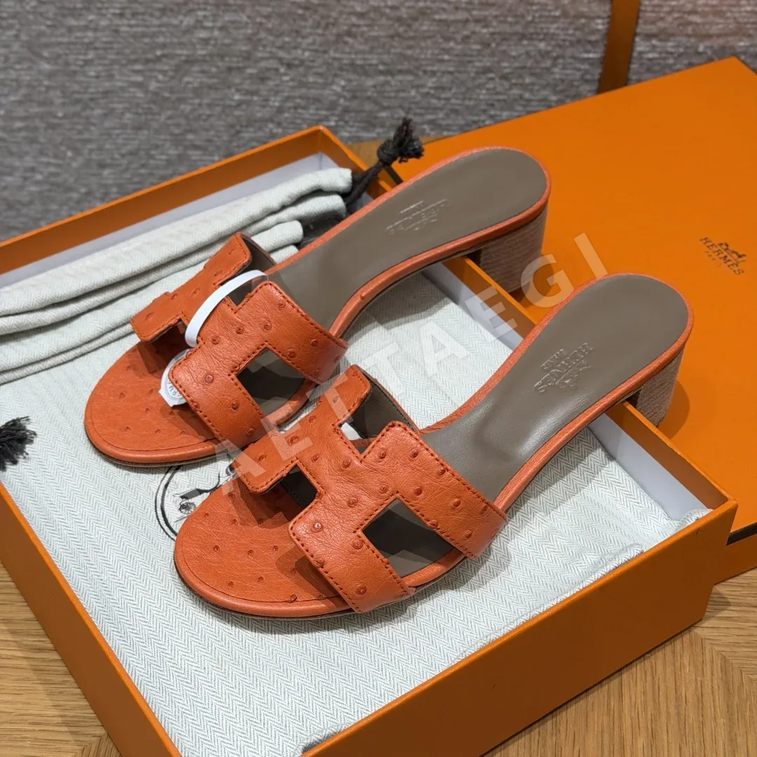 에르메스 오아시스 하이힐 샌들 117411