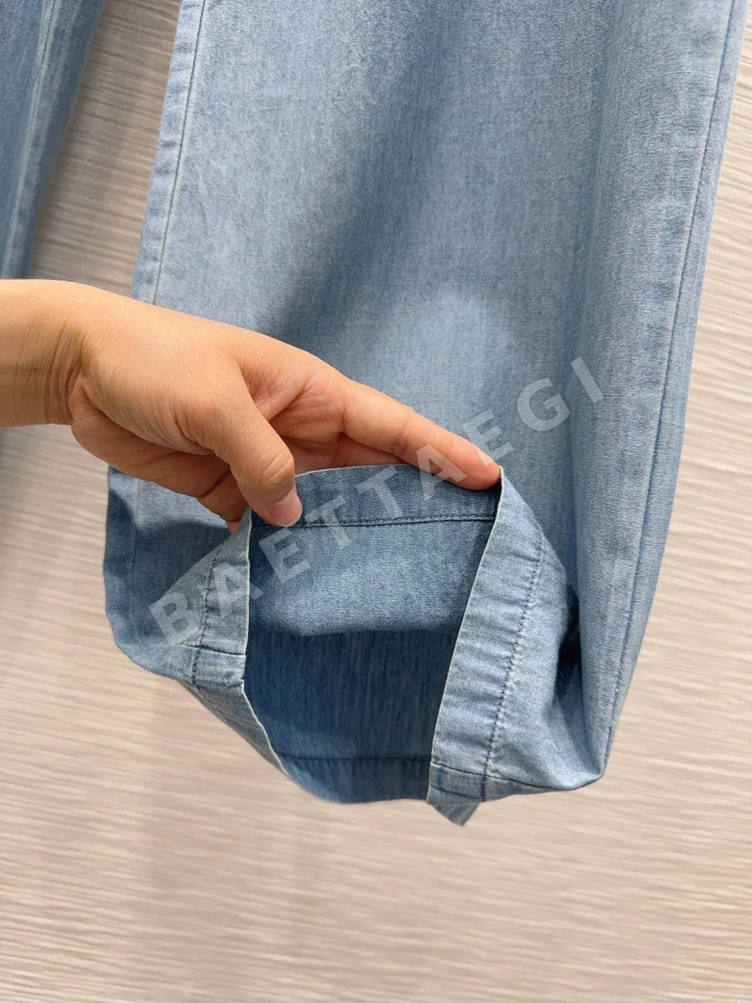 생로랑 여성 데님 바지 상세 이미지 5