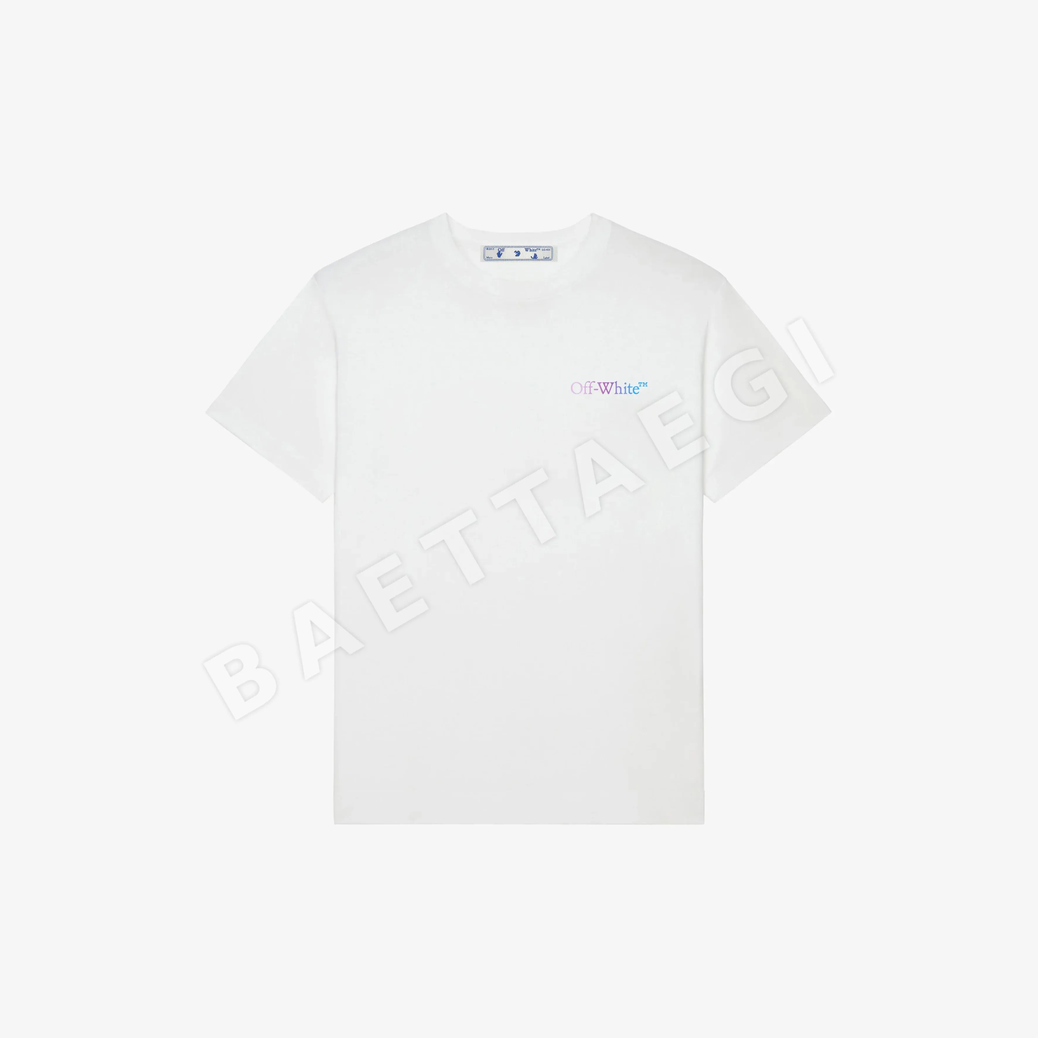 오프화이트 남성 반팔 티셔츠 87696