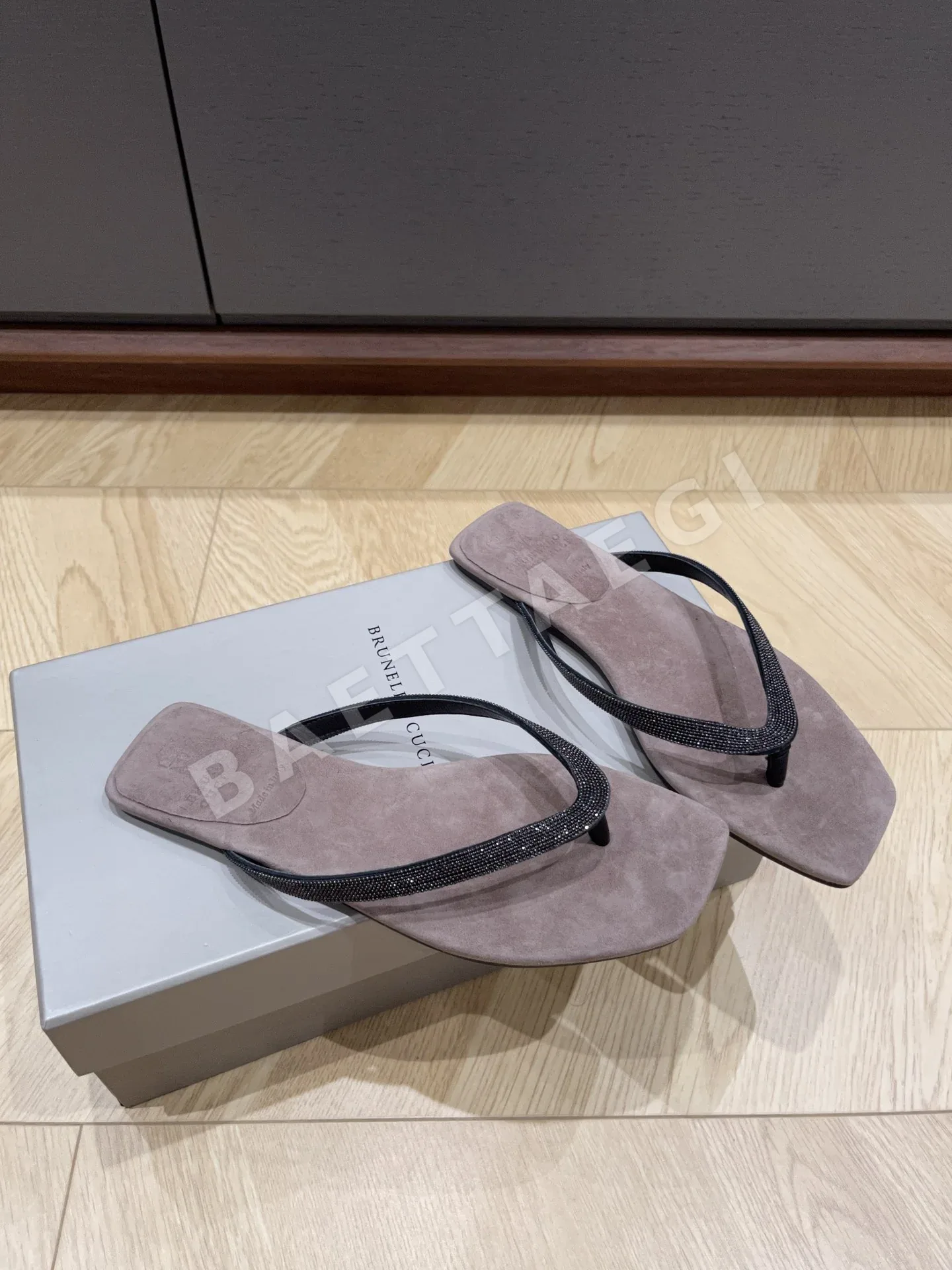 브루넬로쿠치넬리 가죽 샌들 9734 상세 이미지 3