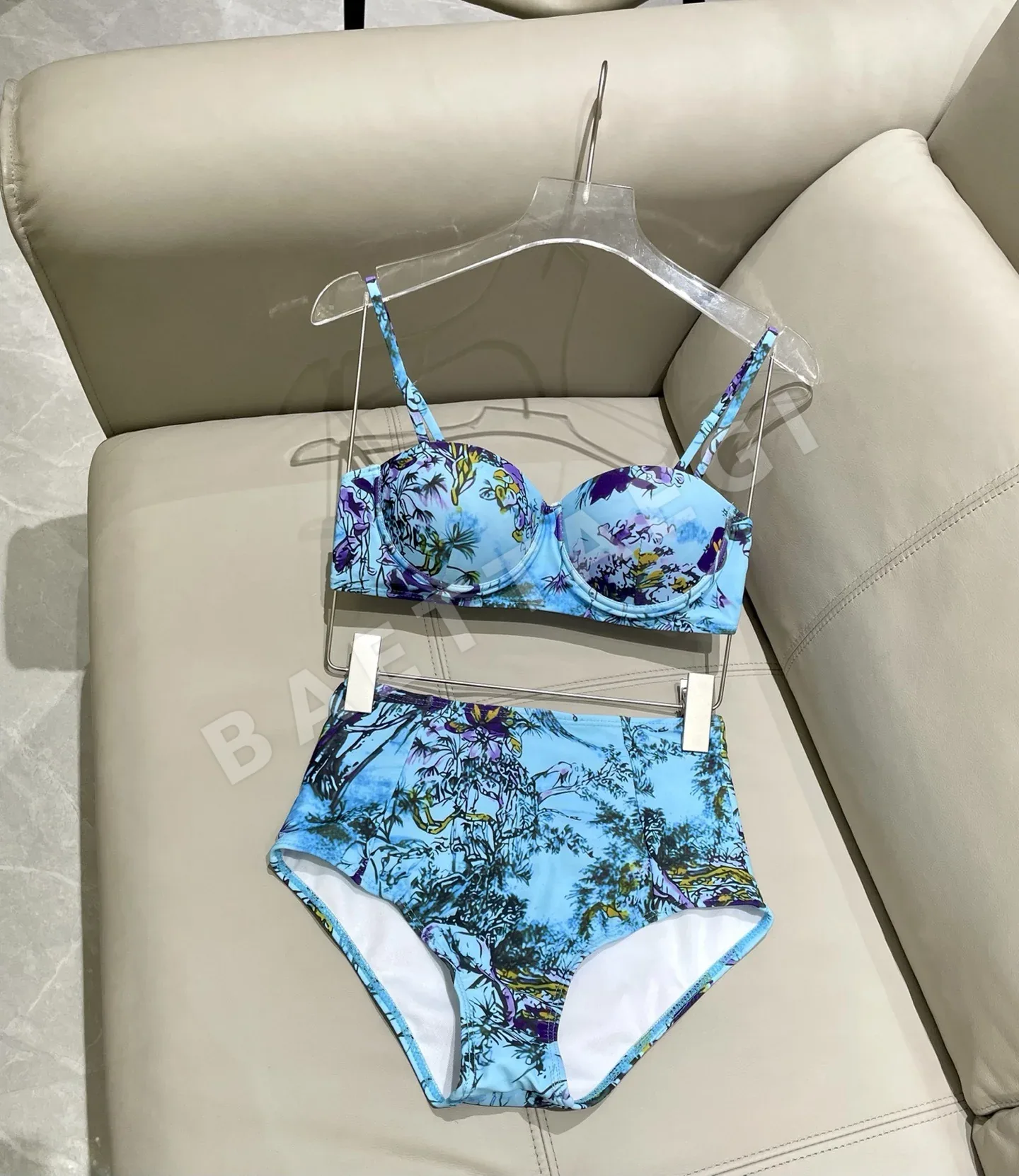 디올 레터 프린트 원피스 수영복 상세 이미지 8