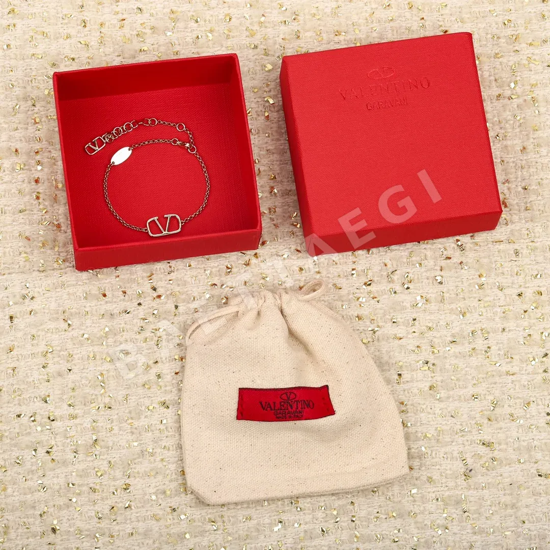 발렌티노 로고 장식 길이 조절 팔찌 63549