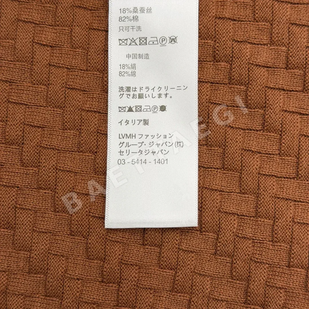 브리오니 실크 캐시미어 혼방 남성 반팔 폴로셔츠 상세 이미지 9