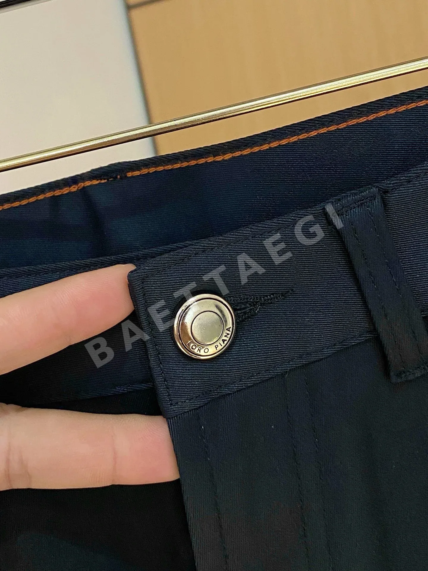 로로피아나 남성 린넨 바지 상세 이미지 6