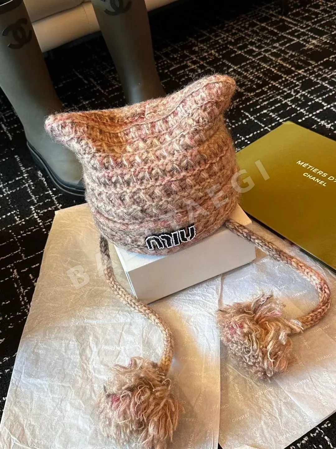 미우미우 모자 79420 Miu Miu Cap 상세 이미지 8