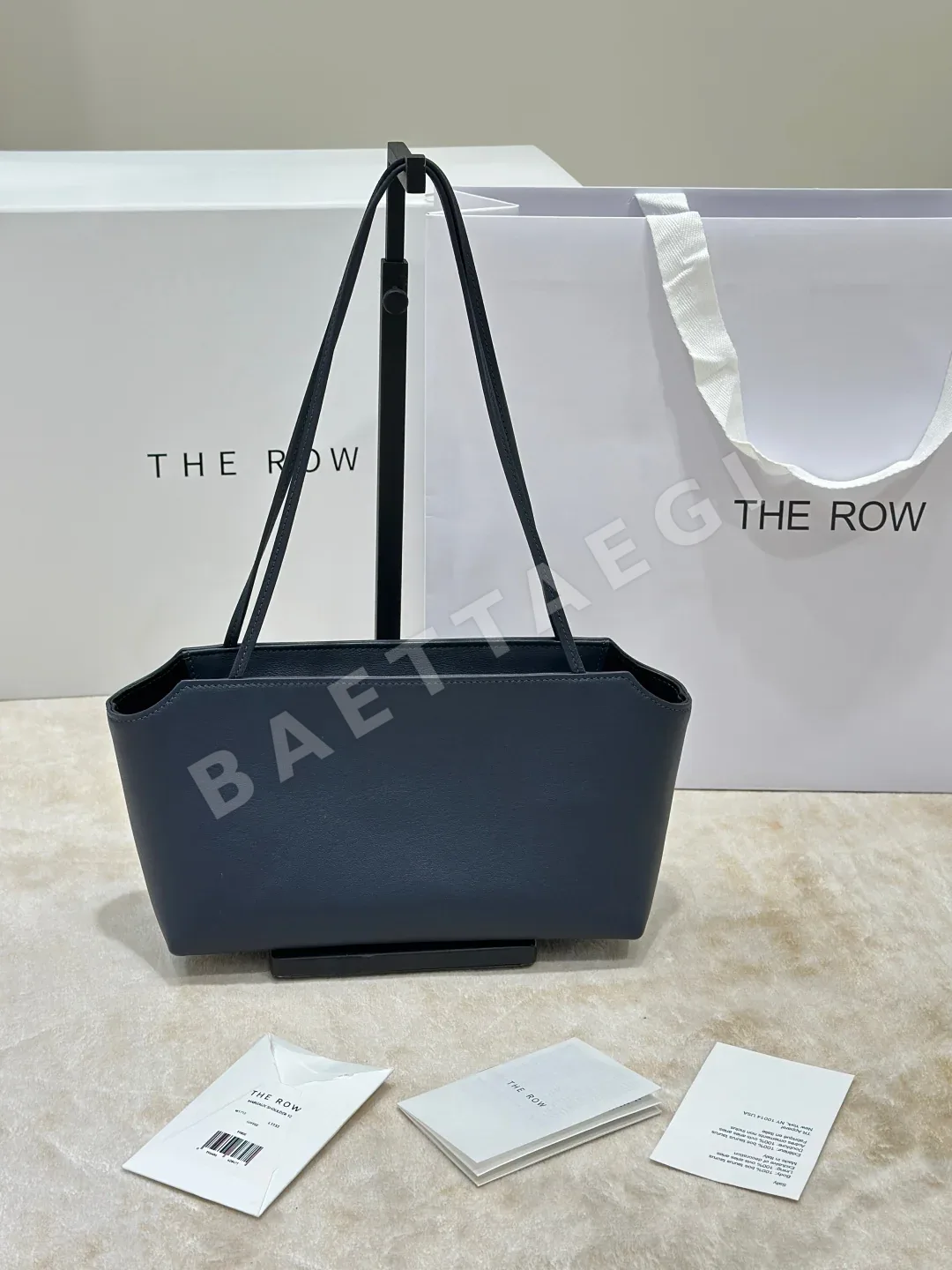 더로우 빈티지 라인 여성 가죽 핸드백 75944
