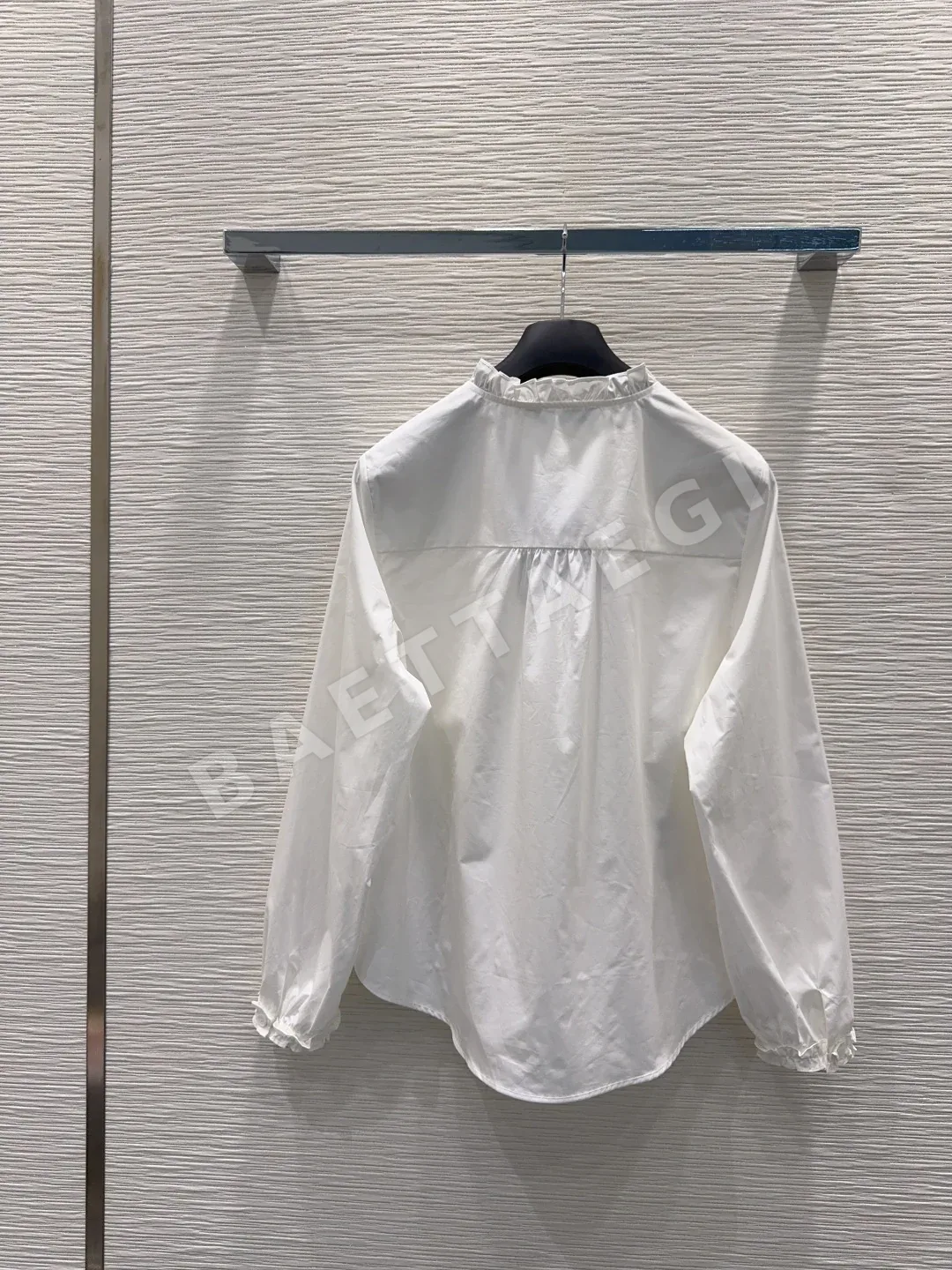 디올 CD로고 자수 플라워 레이스 블라우스 여성 셔츠 상세 이미지 8
