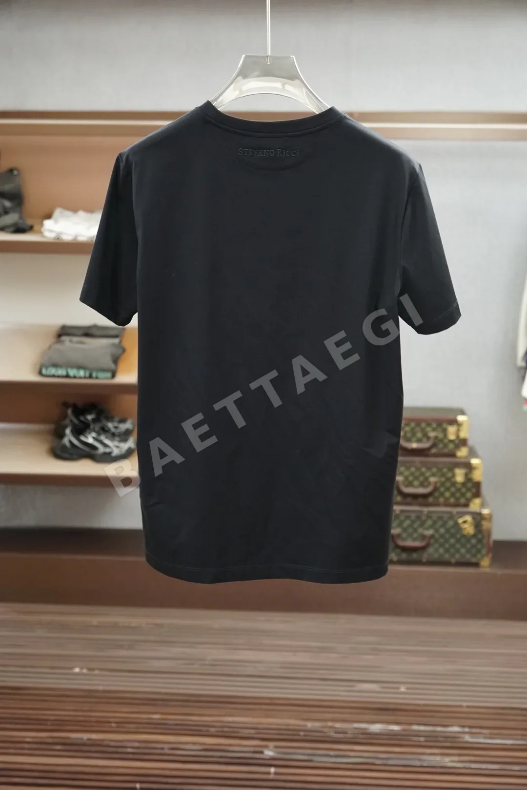 스테파노리치 라인스톤 로고 크루넥 반팔 티셔츠 상세 이미지 10