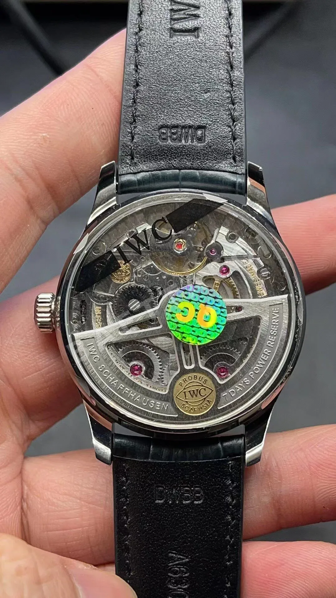 IWC 포르투기저 7 데이즈 파워리저브 시계 상세 이미지 7