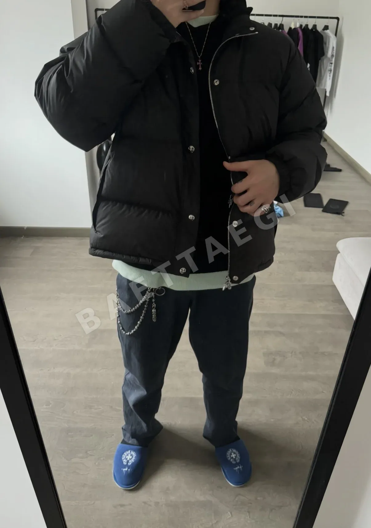 크롬하츠 베가스 블루 슬리퍼 상세 이미지 12