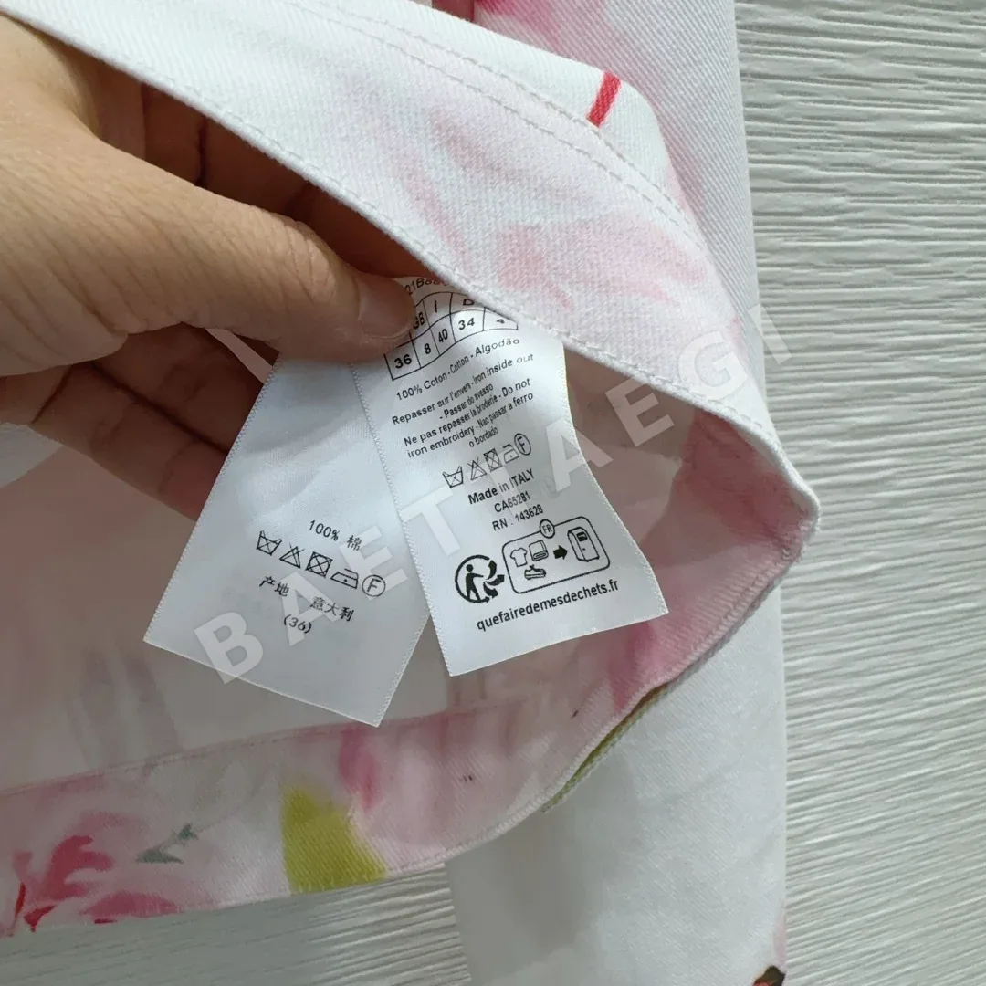 디올 페네트레이팅 프린트 재킷 세트 상세 이미지 8