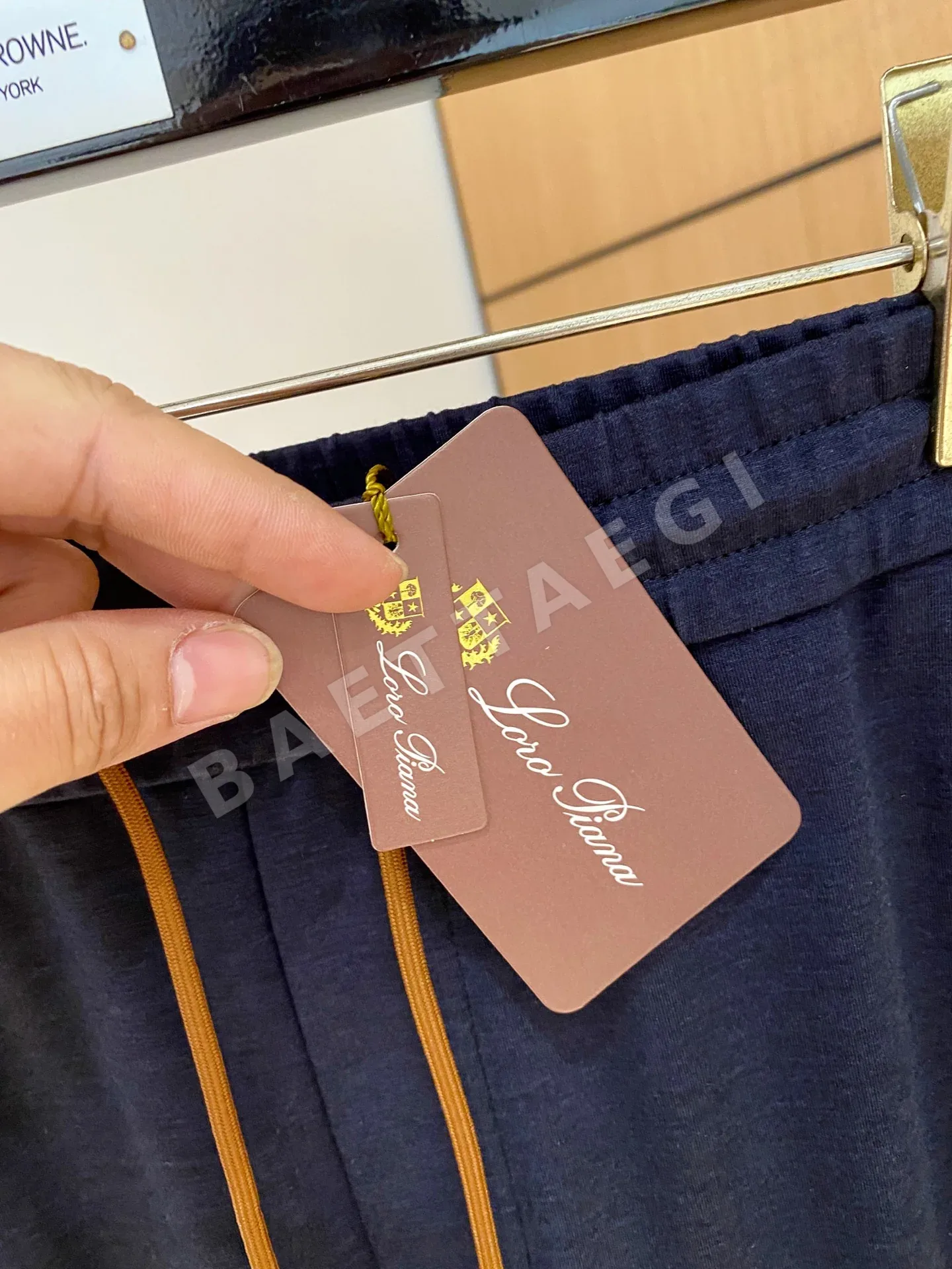 로로피아나 렌징 텐셀 남성 바지 상세 이미지 6