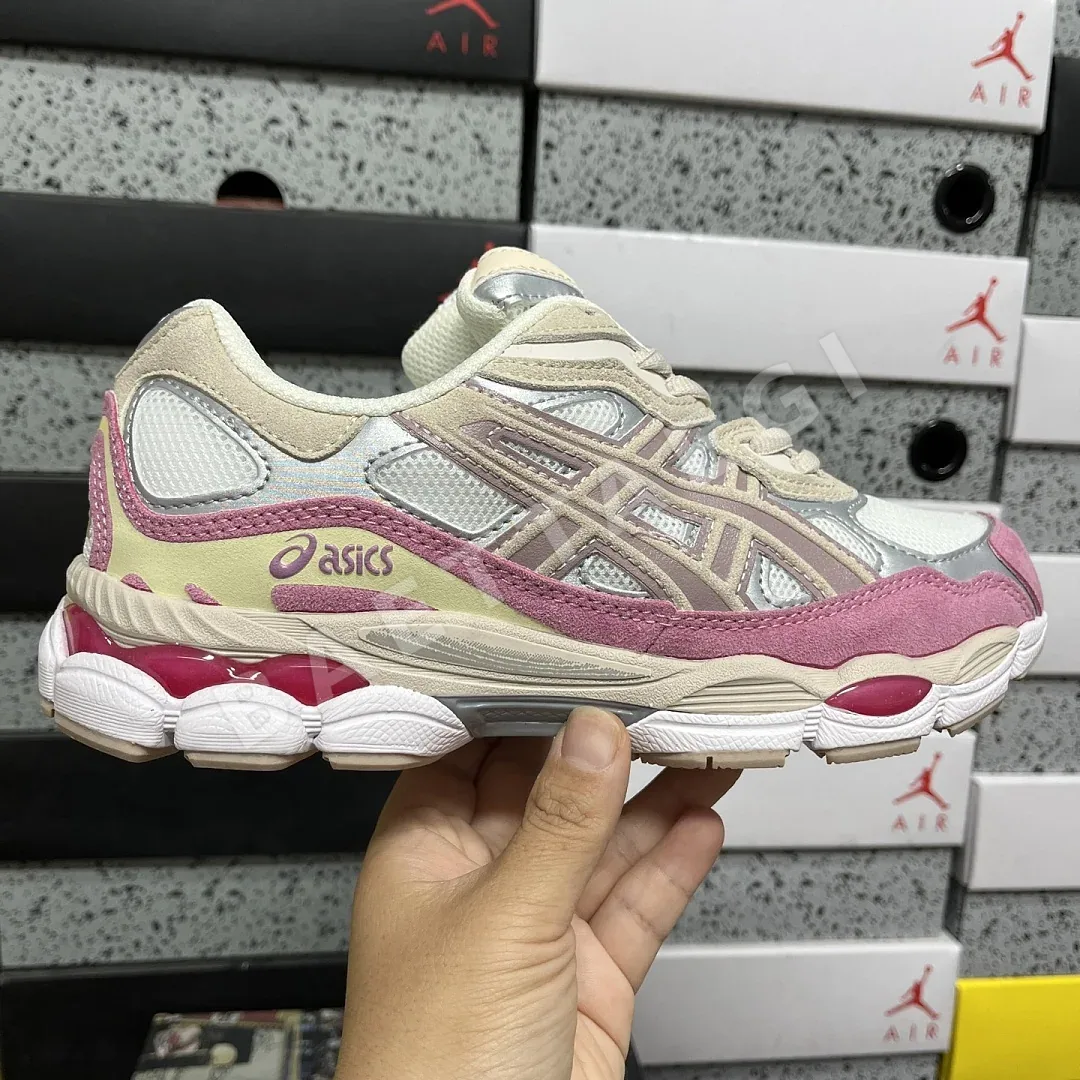 아식스 [RT] 젤 NYC 1203A383-104 200366 Asics Gel-NYC Cream Mineral Beige Pink 상세 이미지 10
