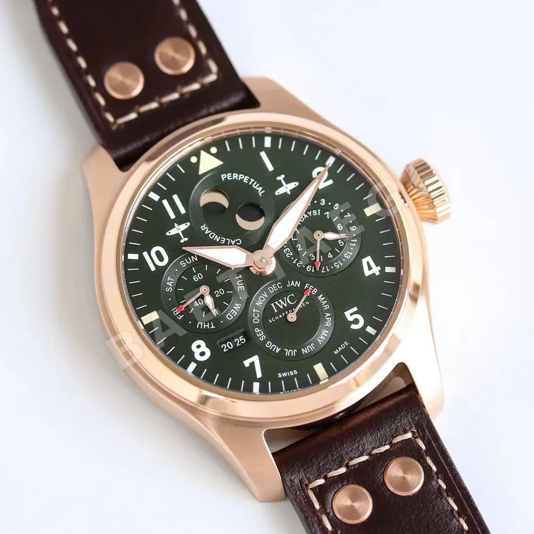 IWC 빅 파일럿 퍼페추얼 캘린더 시계 상세 이미지 2
