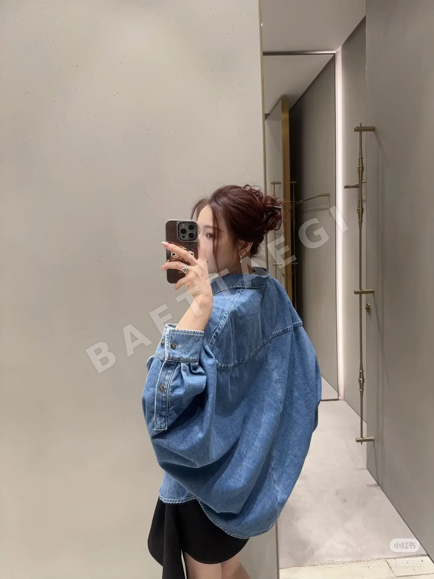 로에베 오버사이즈 데님 셔츠 상세 이미지 7