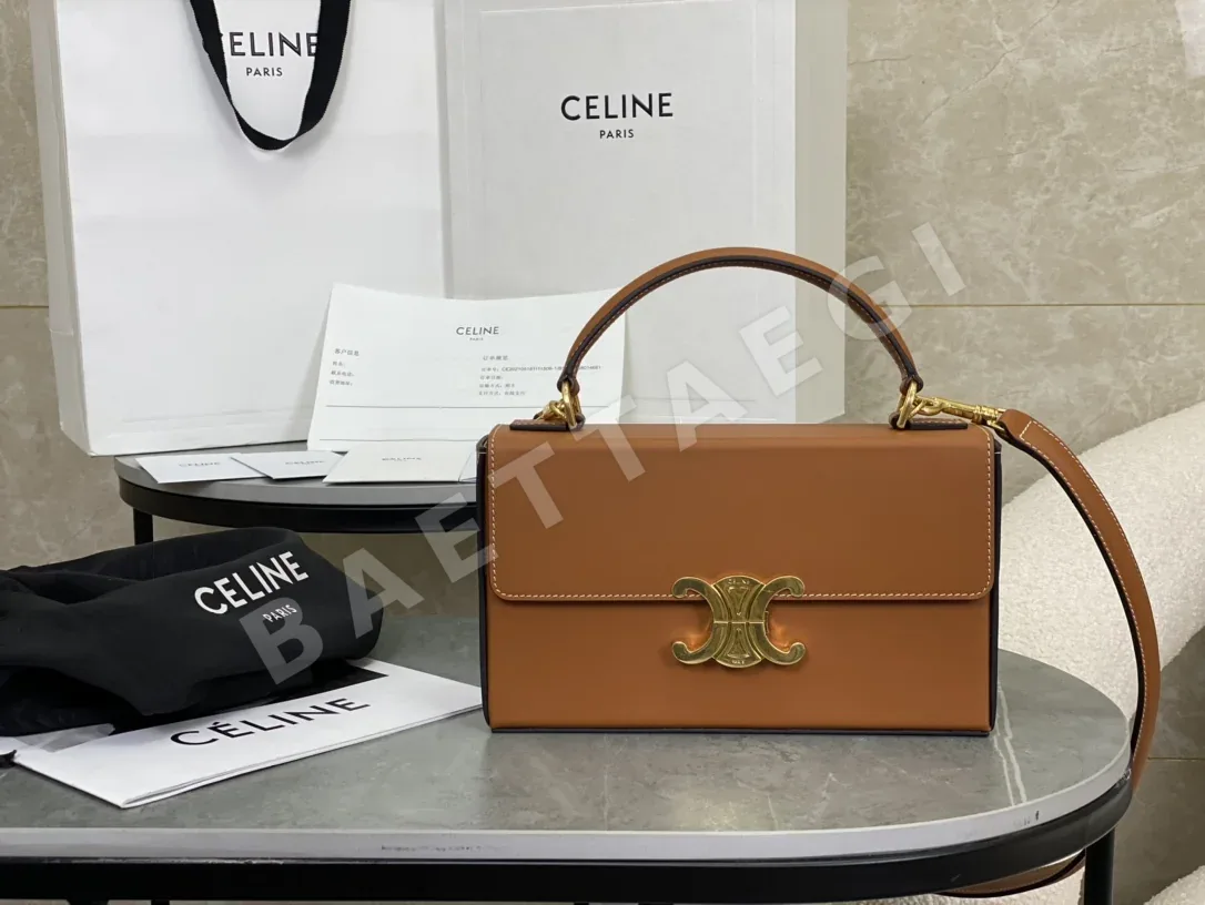 셀린느 개선문 박스 숄더백 86080