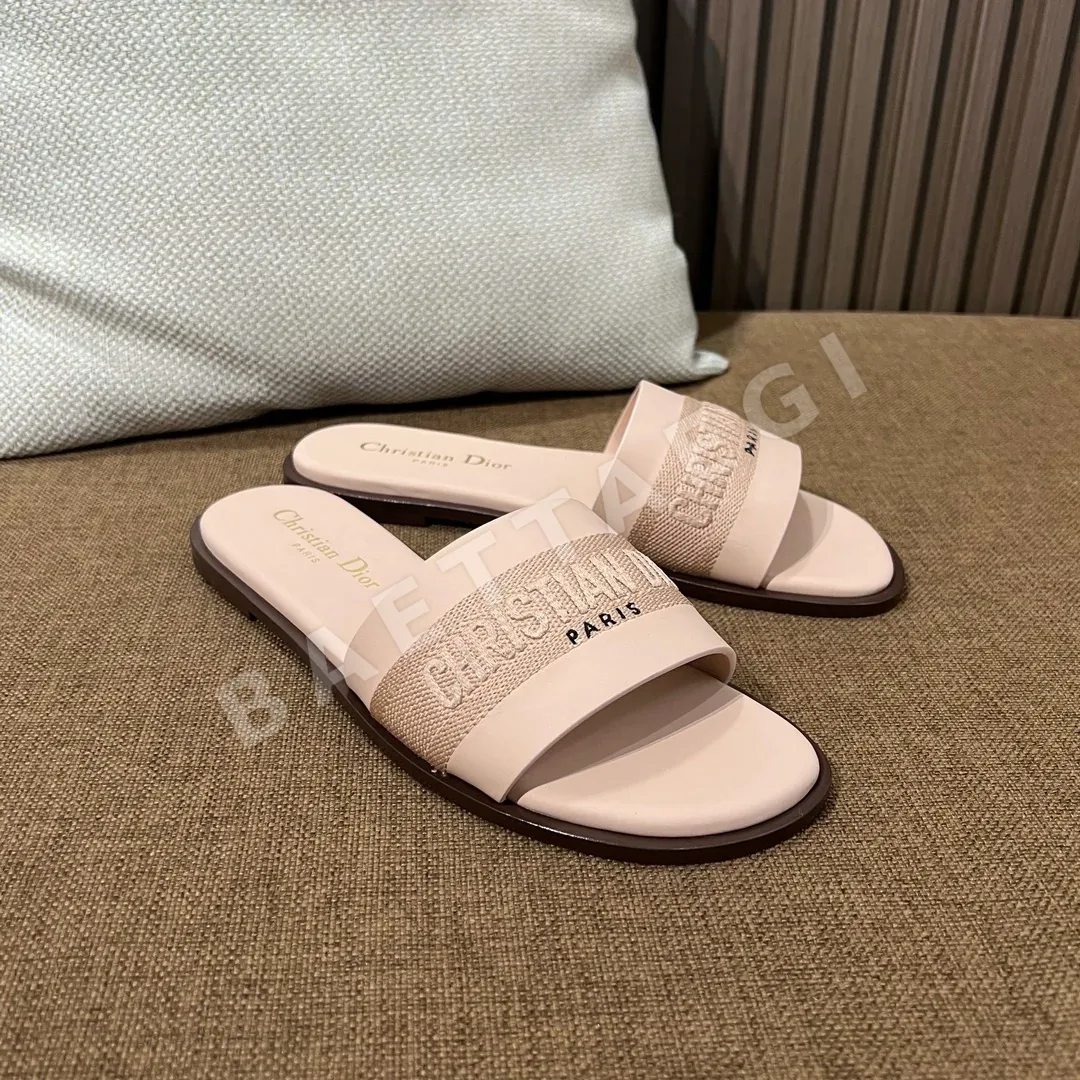 디올 디웨이 뮬 핑크 샌들 상세 이미지 6