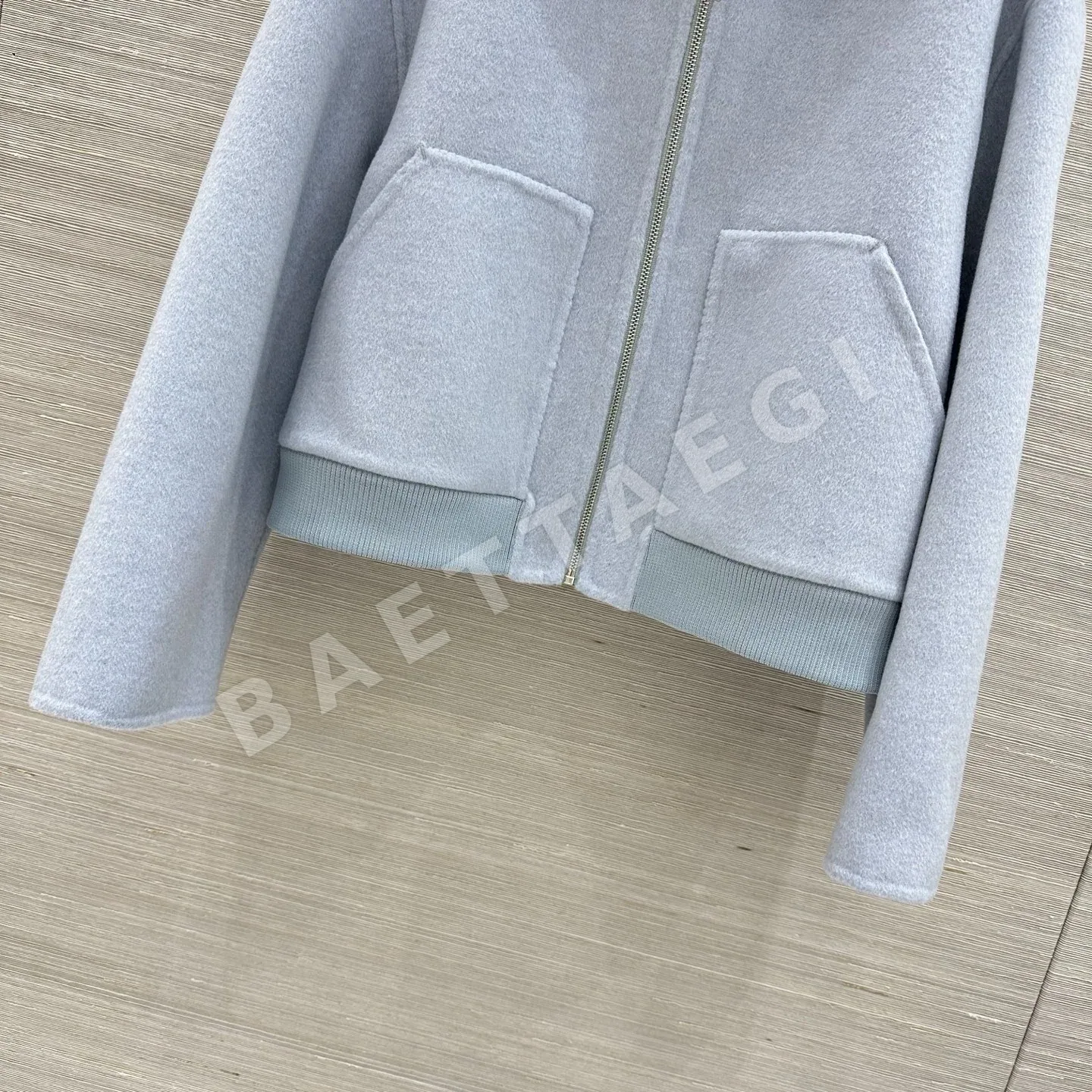 에르메스 더블 페이스 울 후드 자켓 상세 이미지 5