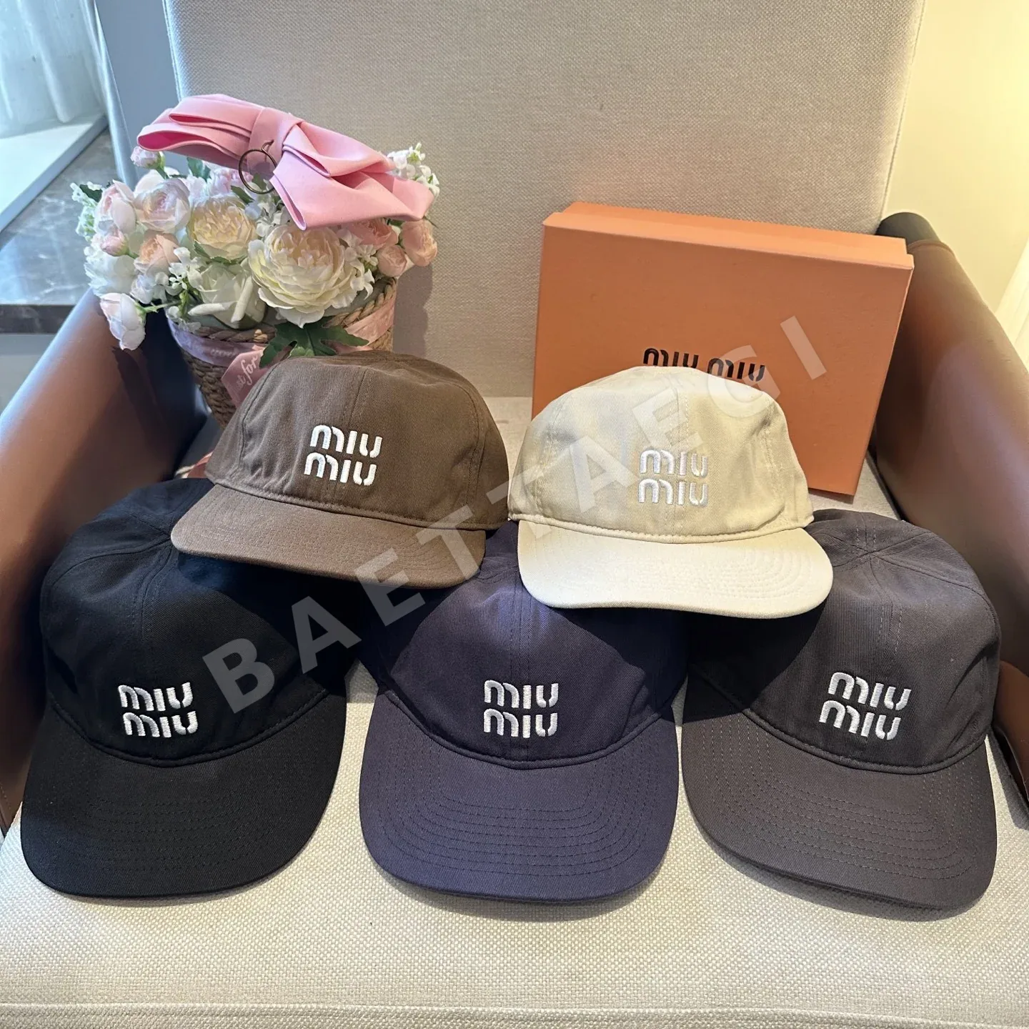 미우미우 베이스볼 캡 120188