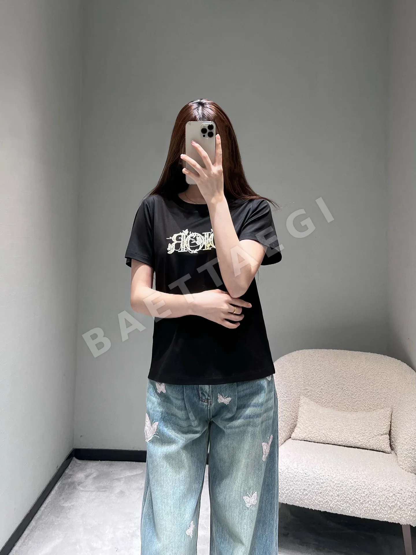 디올 여성 반팔 상세 이미지 3