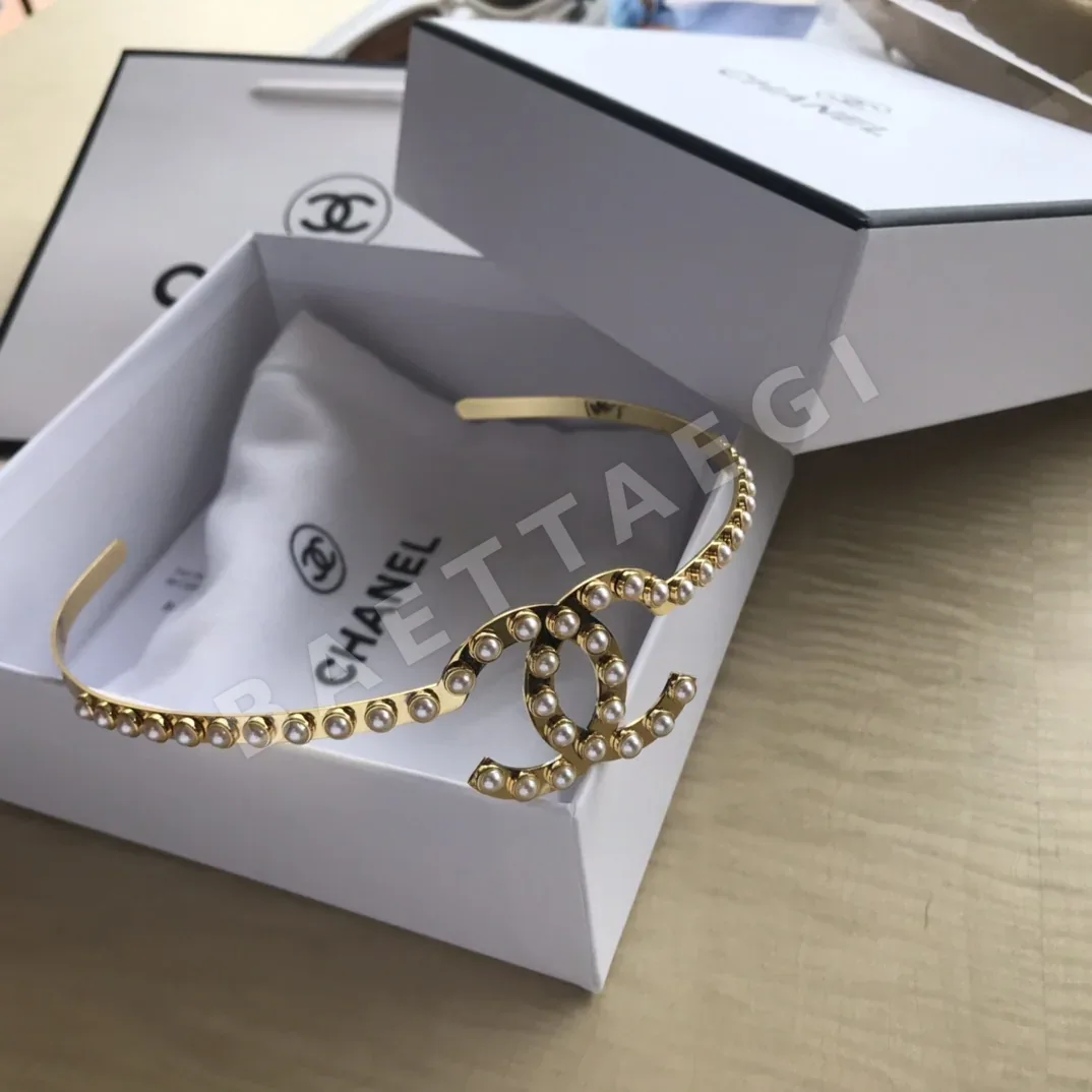 샤넬 진주 헤드밴드 헤어악세사리 상세 이미지 5