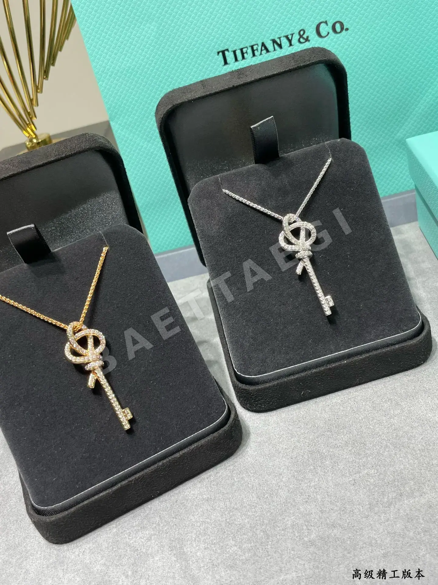 티파니 18K 골드 다이아몬드 목걸이 상세 이미지 3
