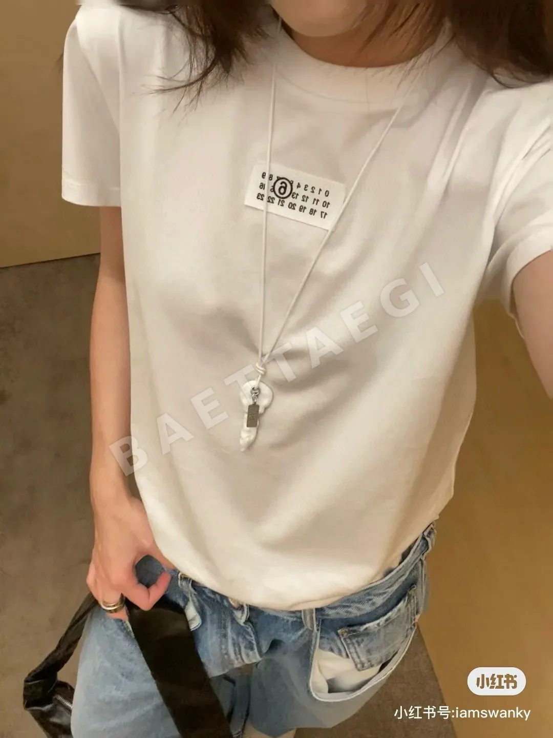 마르지엘라 코튼 오버핏 반팔 티셔츠 남녀공용 상세 이미지 22