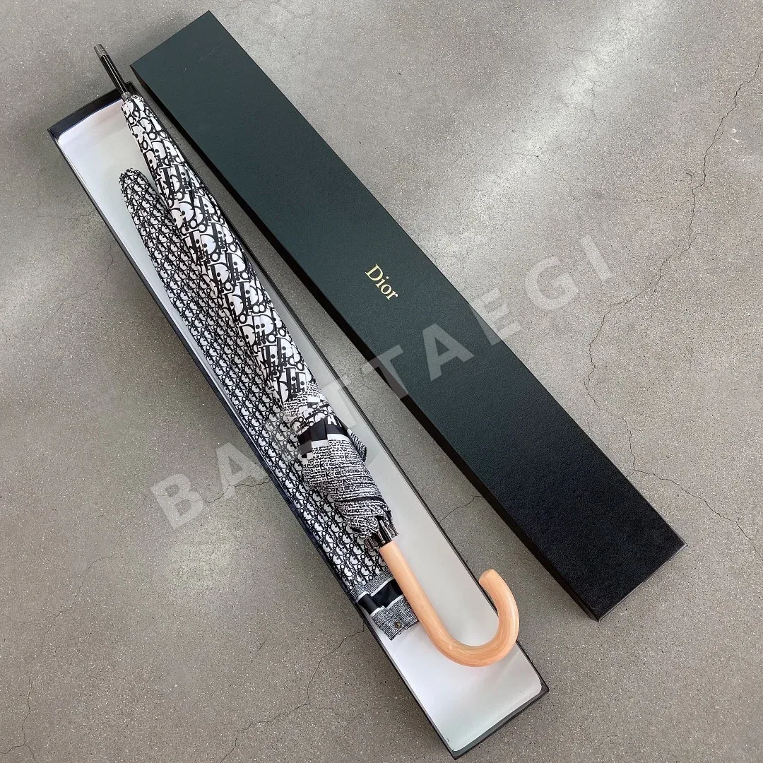 디올 우드 핸들 자동 장우산 상세 이미지 4