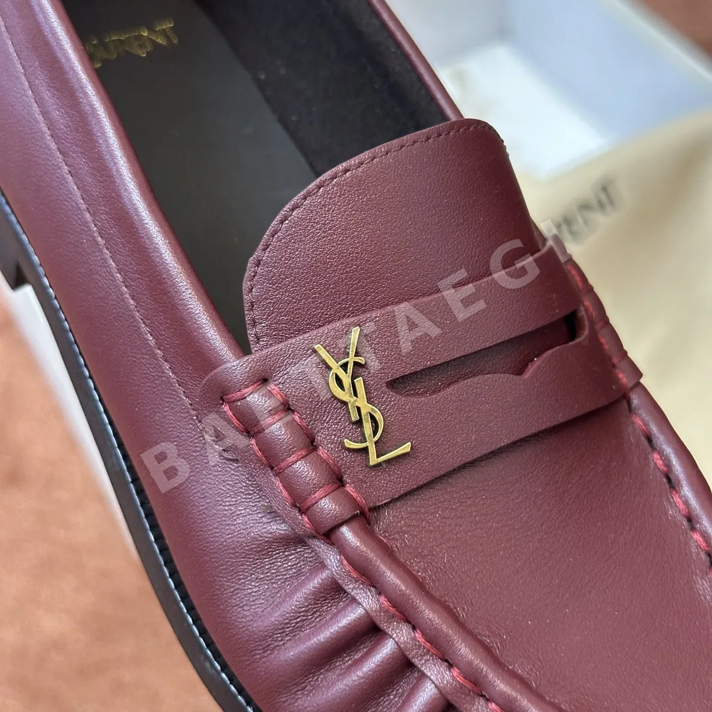 생로랑 YSL 장어가죽 뮬 상세 이미지 6