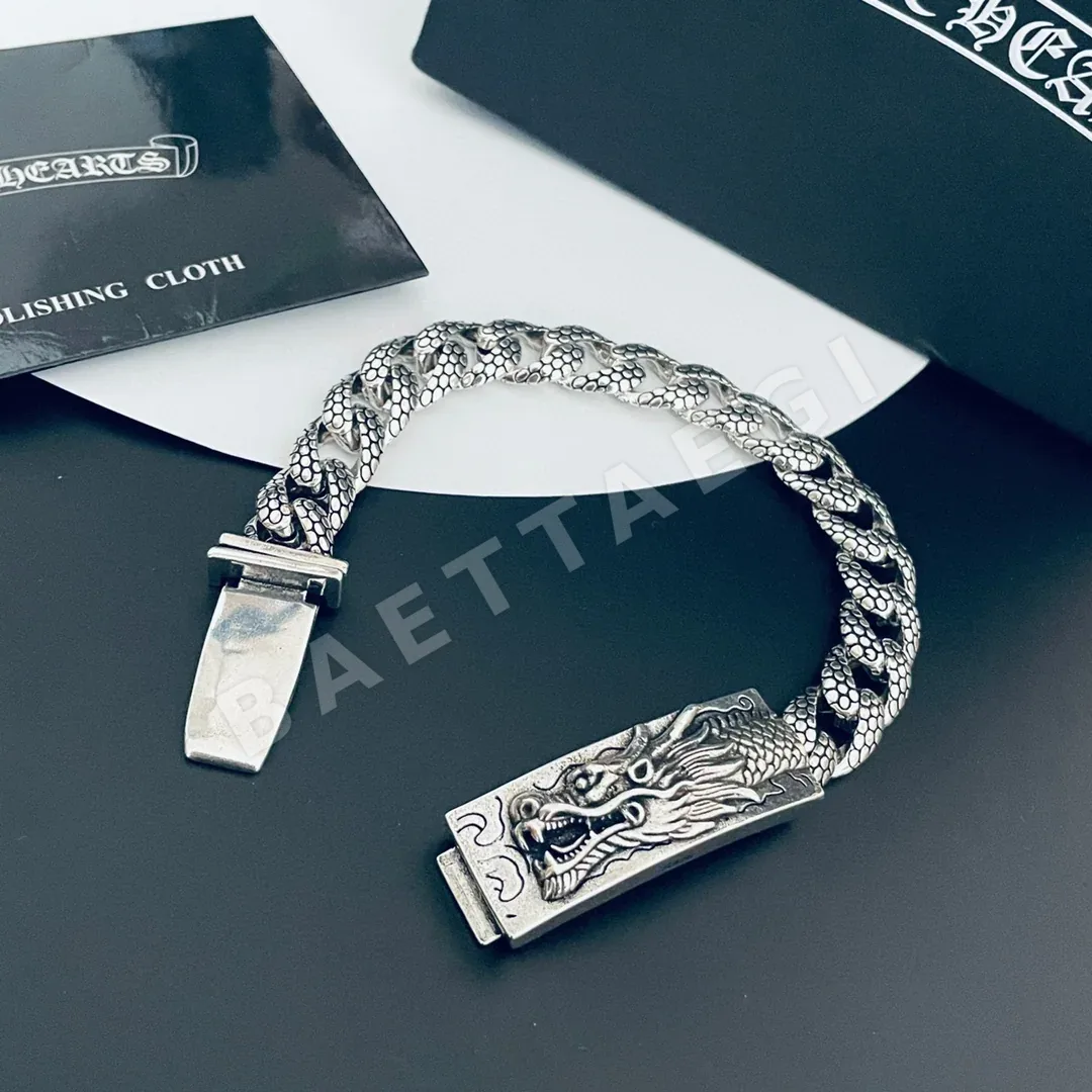 크롬하츠 덕빌 클라스프 랩터 팔찌 61438