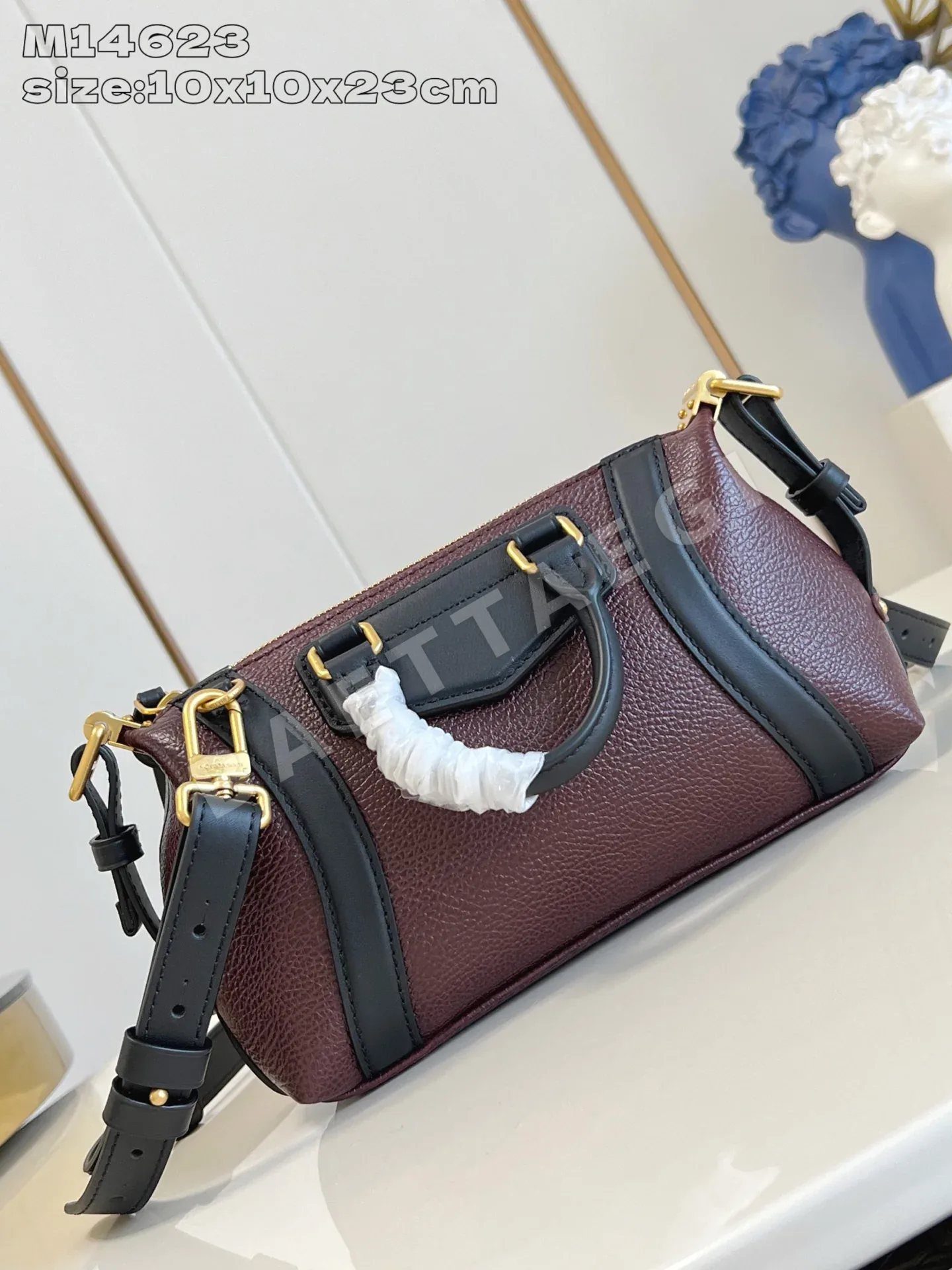 루이비통 M14623 브라운 핸드백 나노 상세 이미지 5